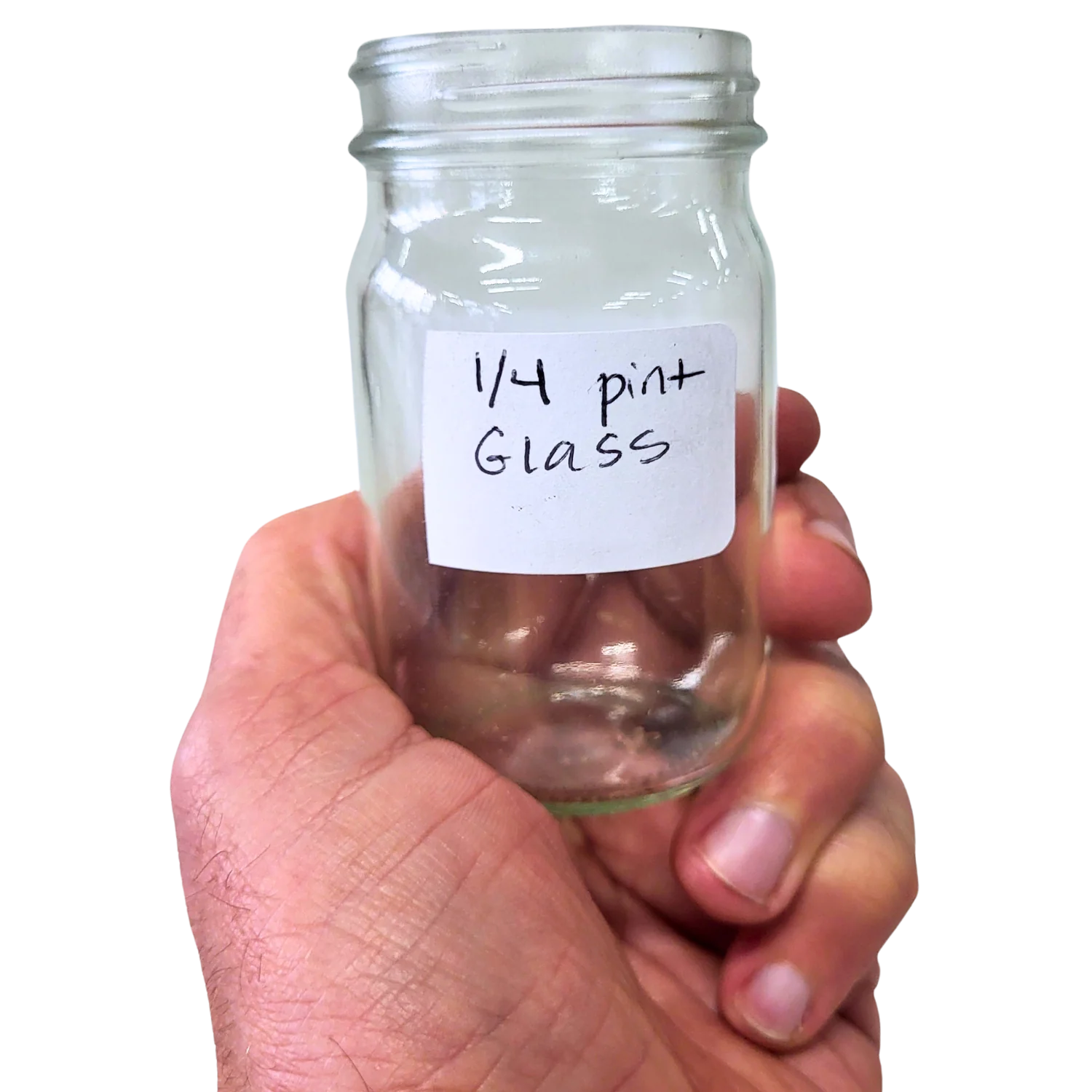 1/4 pint Glass Jars - 4 1/4 oz - Image 3
