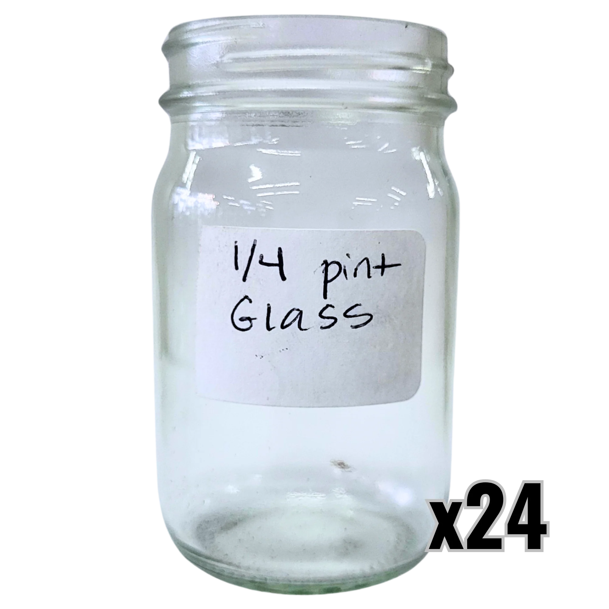 1/4 pint Glass Jars - 4 1/4 oz - Image 4