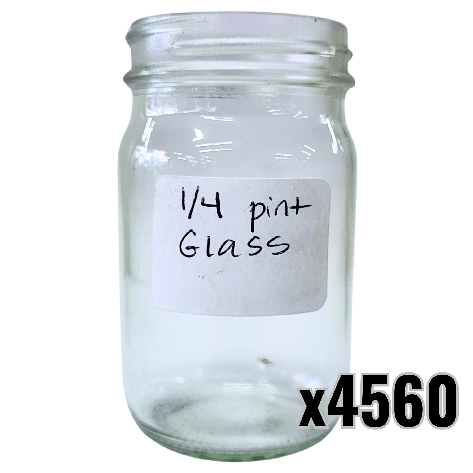 1/4 pint Glass Jars - 4 1/4 oz - Image 5