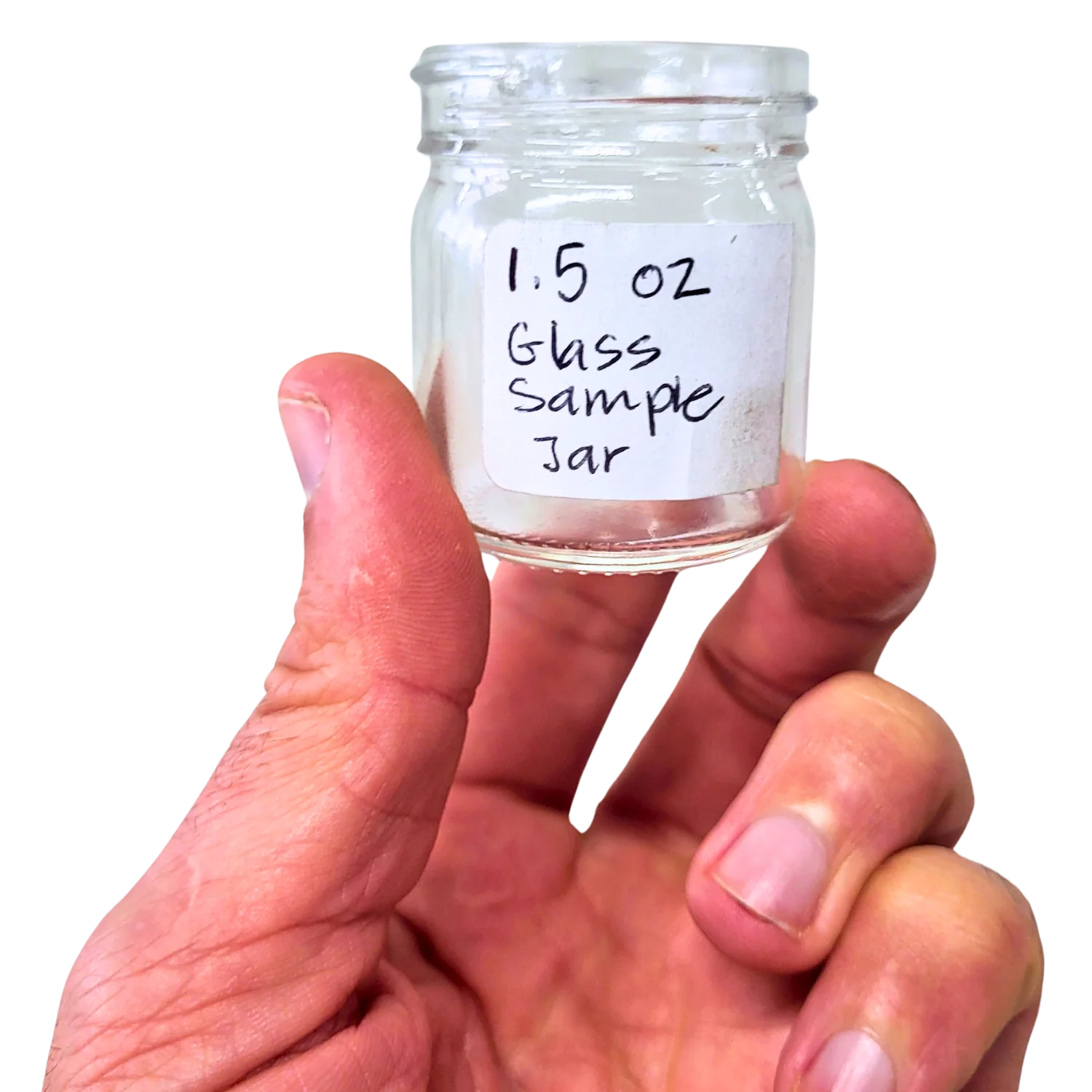 1.5 oz Glass Sample Jar - Image 3