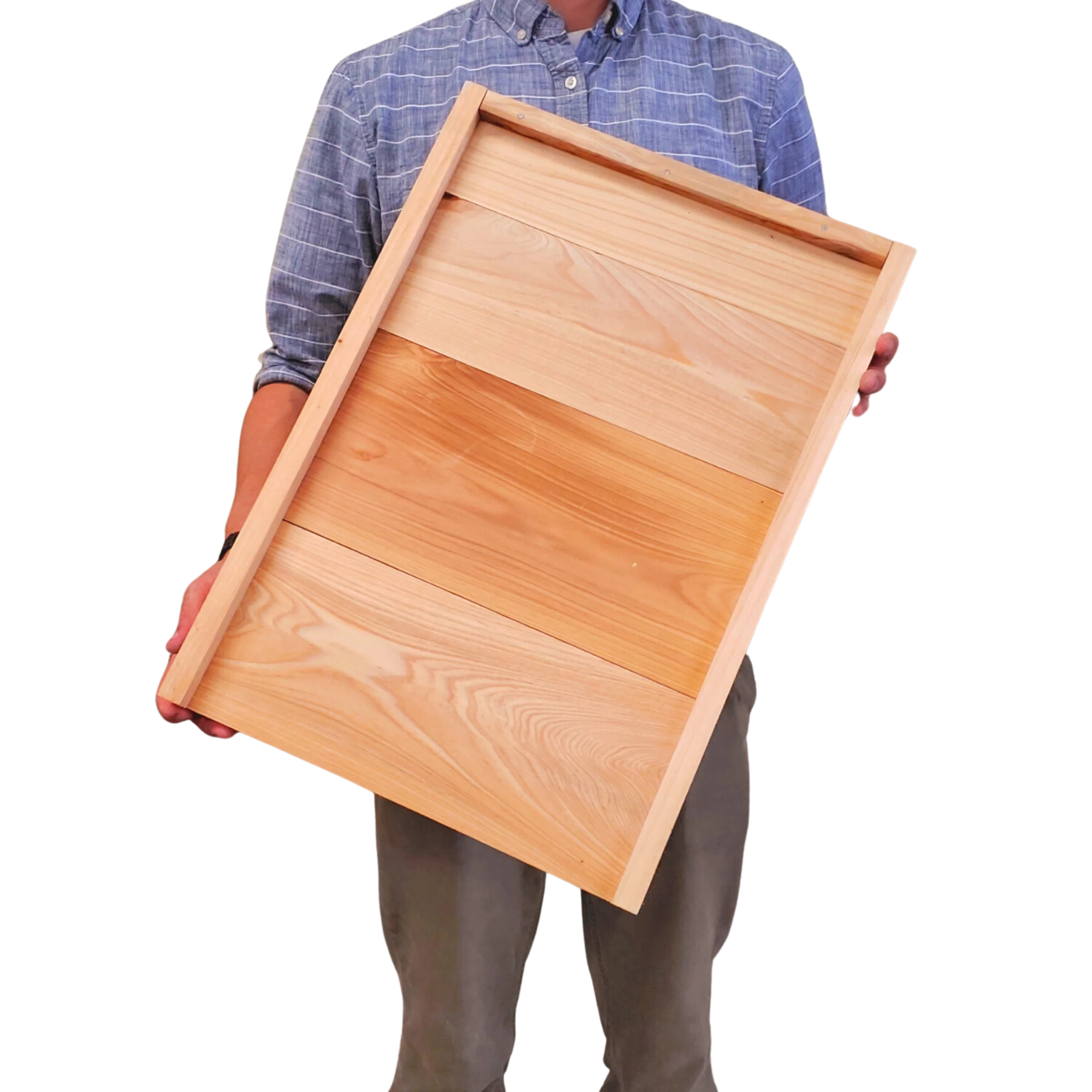 10-Frame Cypress Solid Bottom Board - Image 2