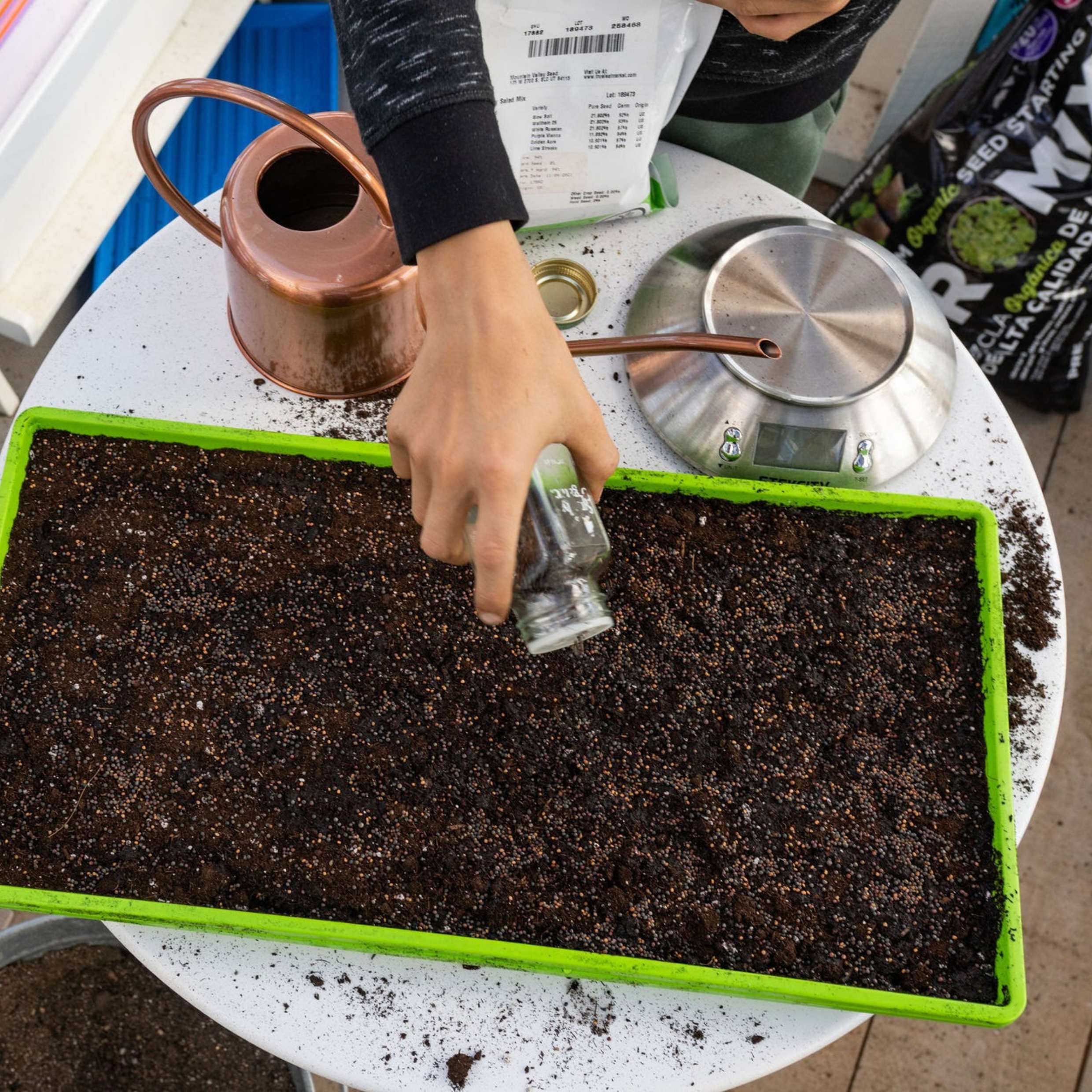 1020 Microgreen Trays - Shallow Extra Strength Colors - Image 16