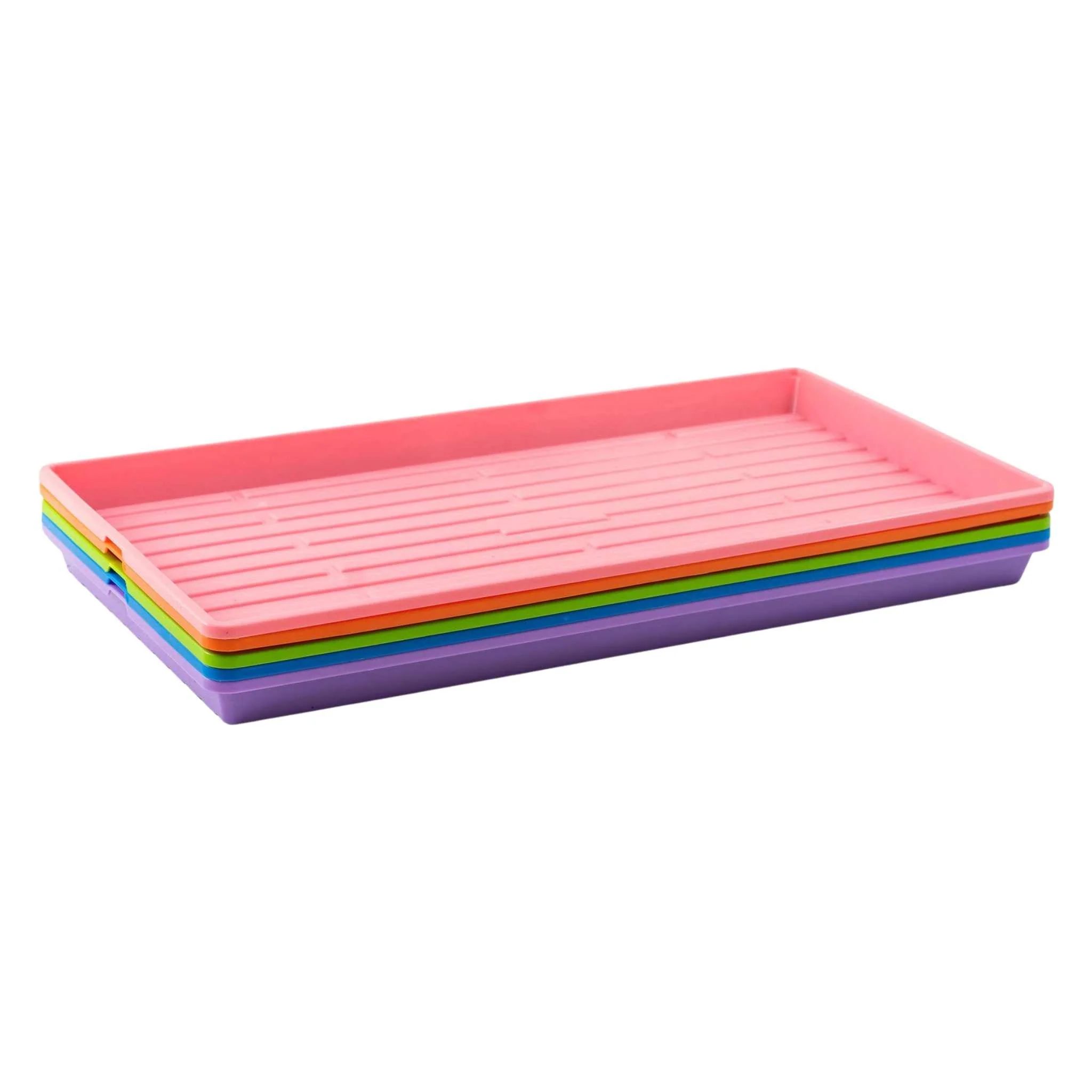 1020 Microgreen Trays - Shallow Extra Strength Colors - Image 2