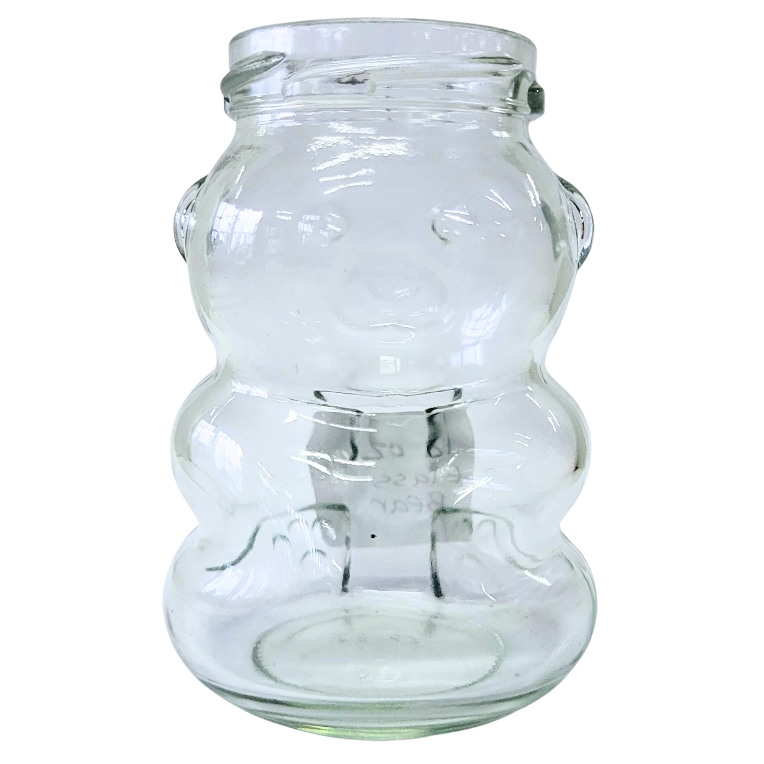 12 oz Glass Bear Honey Jar - Image 2