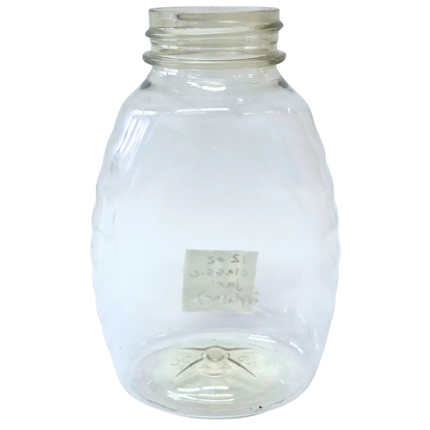 12 oz Plastic Classic Honey Jar - Image 2