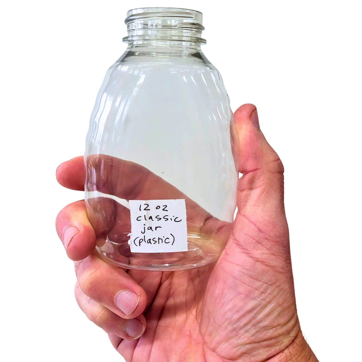 12 oz Plastic Classic Honey Jar - Image 3
