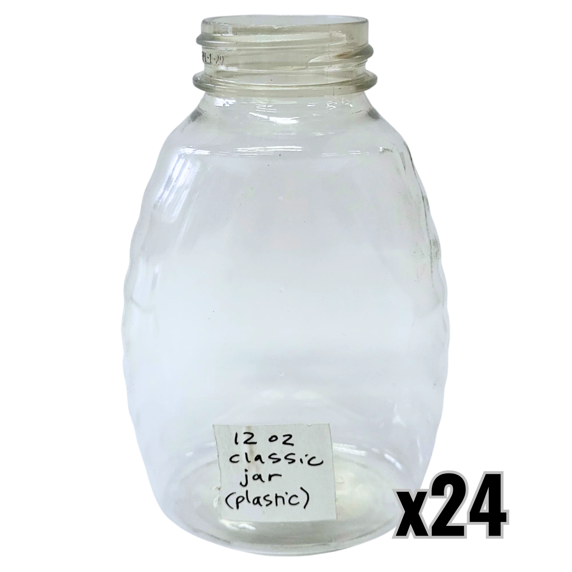 12 oz Plastic Classic Honey Jar - Image 5