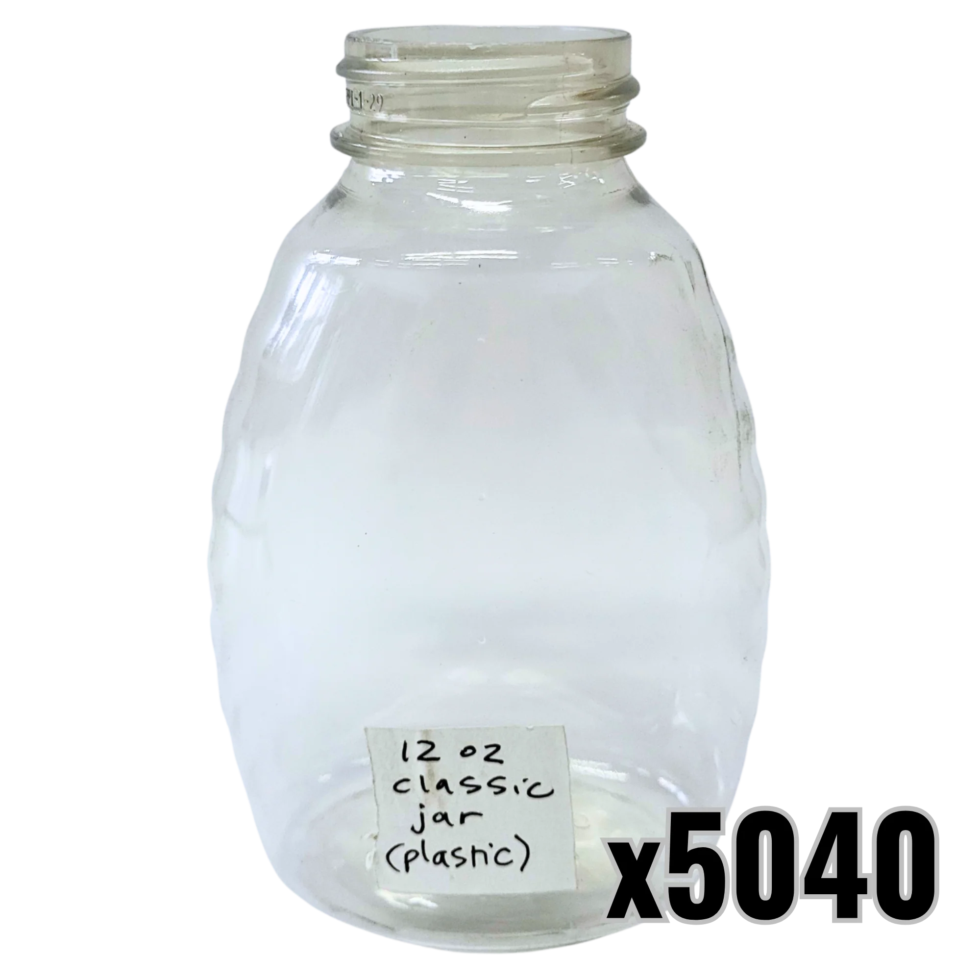 12 oz Plastic Classic Honey Jar - Image 7