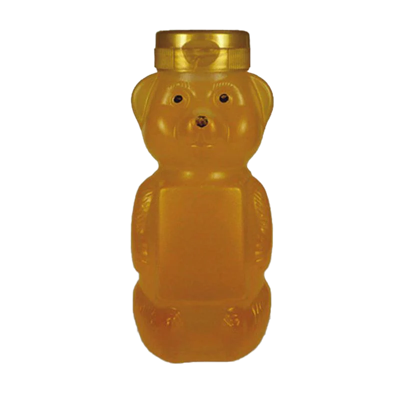 12 oz Plastic Flat Panel Honey Bears - Image 4