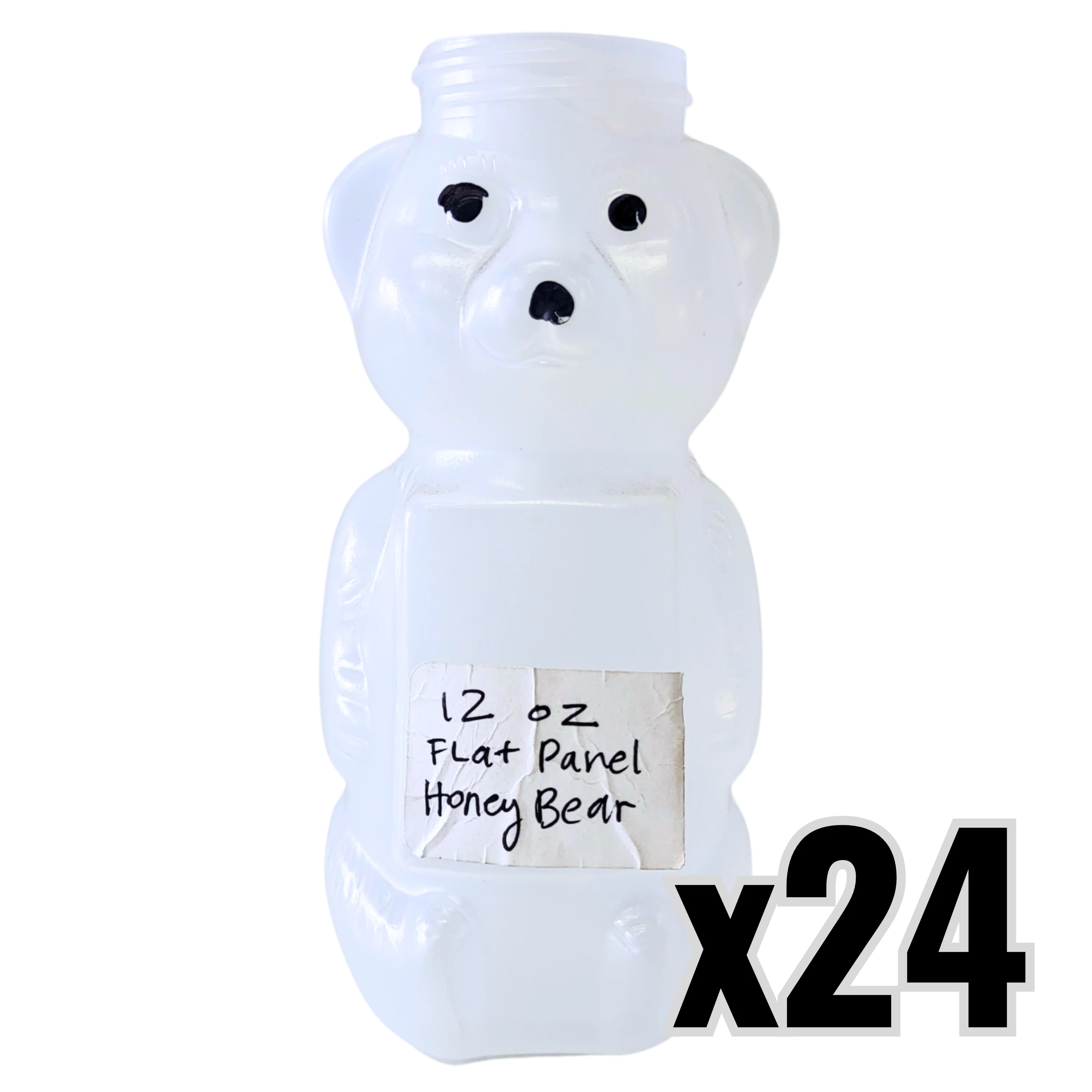 12 oz Plastic Flat Panel Honey Bears - Image 5