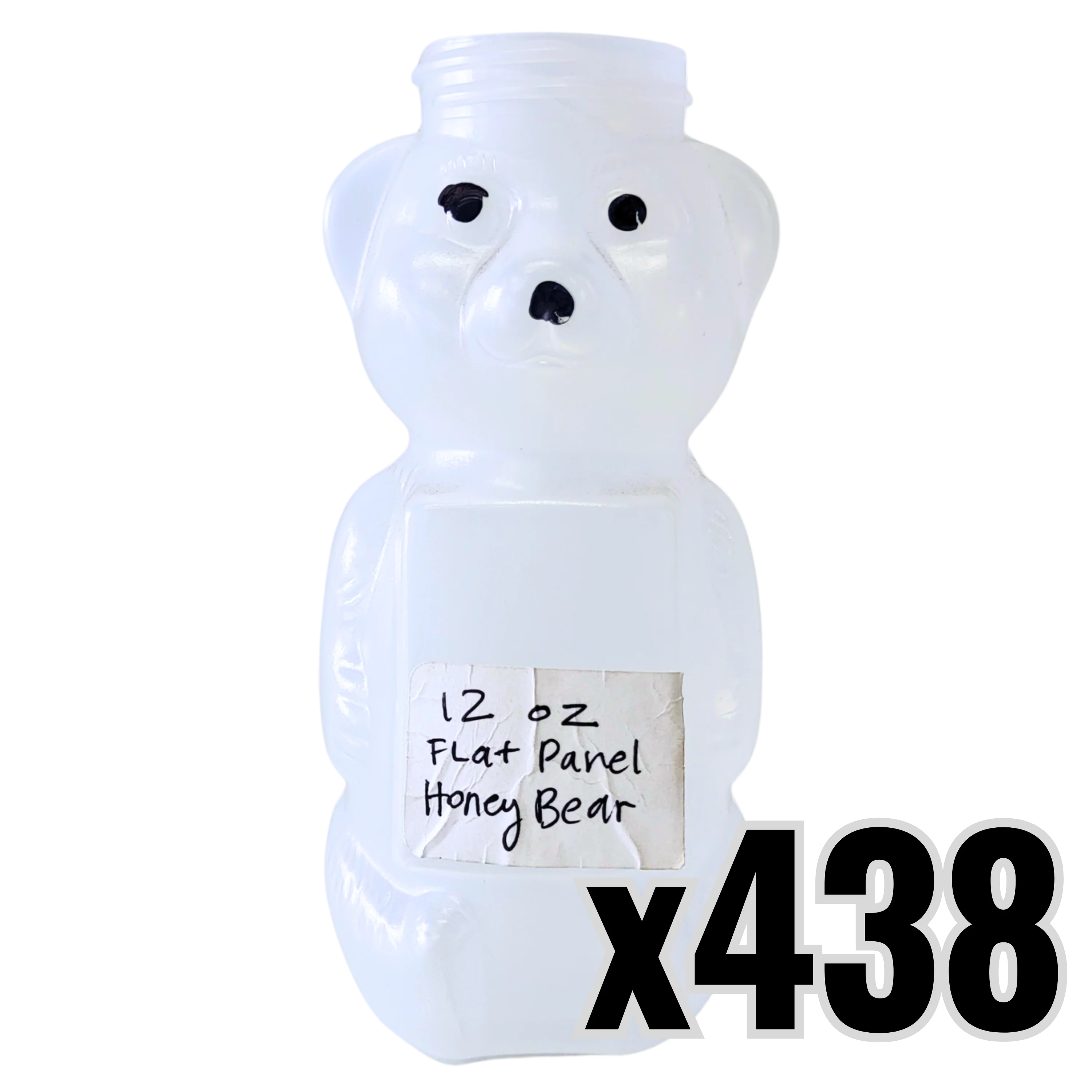 12 oz Plastic Flat Panel Honey Bears - Image 6