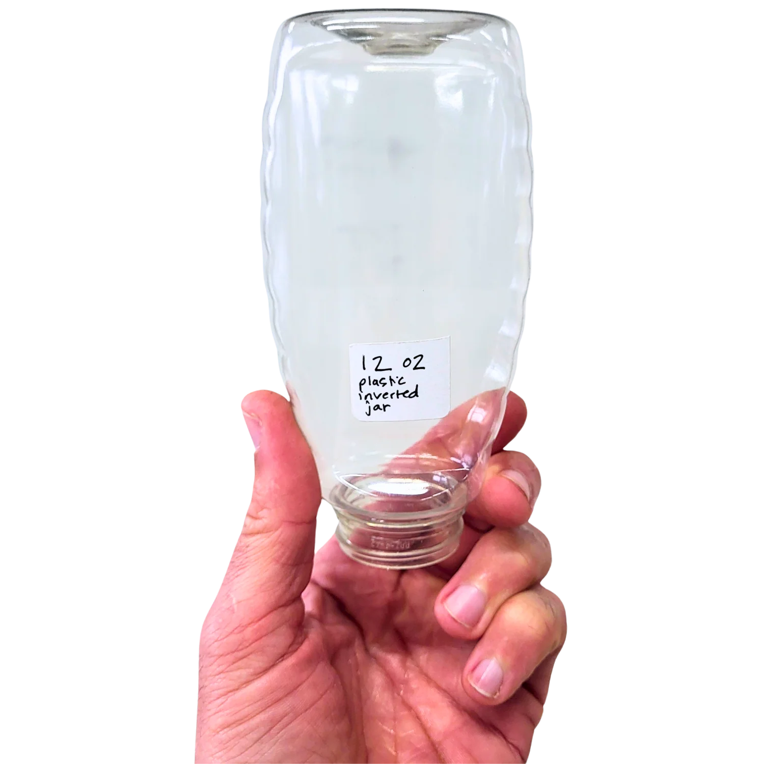 12 oz Plastic Inverted Honey Jar - Image 3
