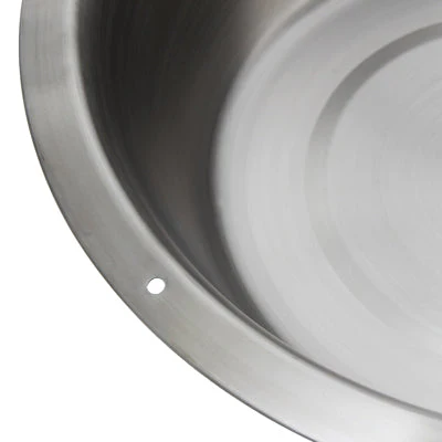 12qt Stainless Steel Flat Bottom Dish Pan - Image 3