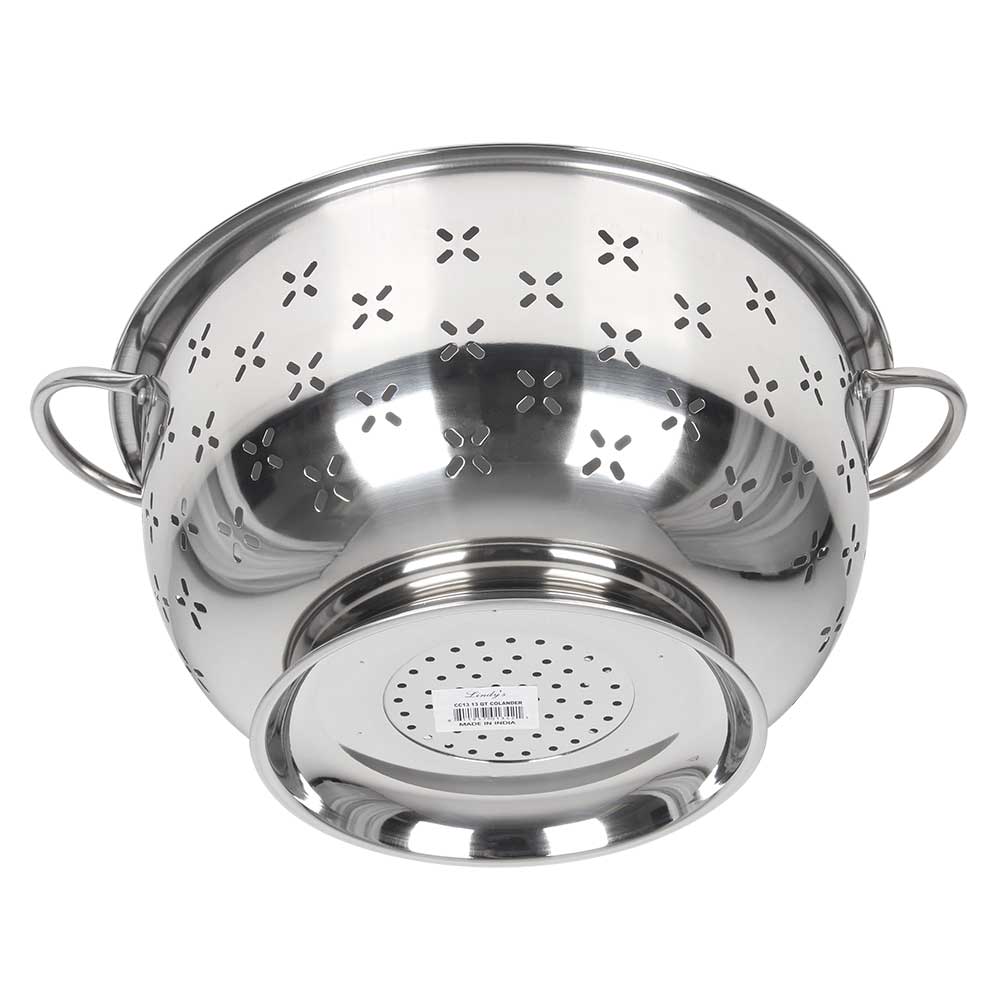 13 Qt Stainless Steel Colander - Image 4