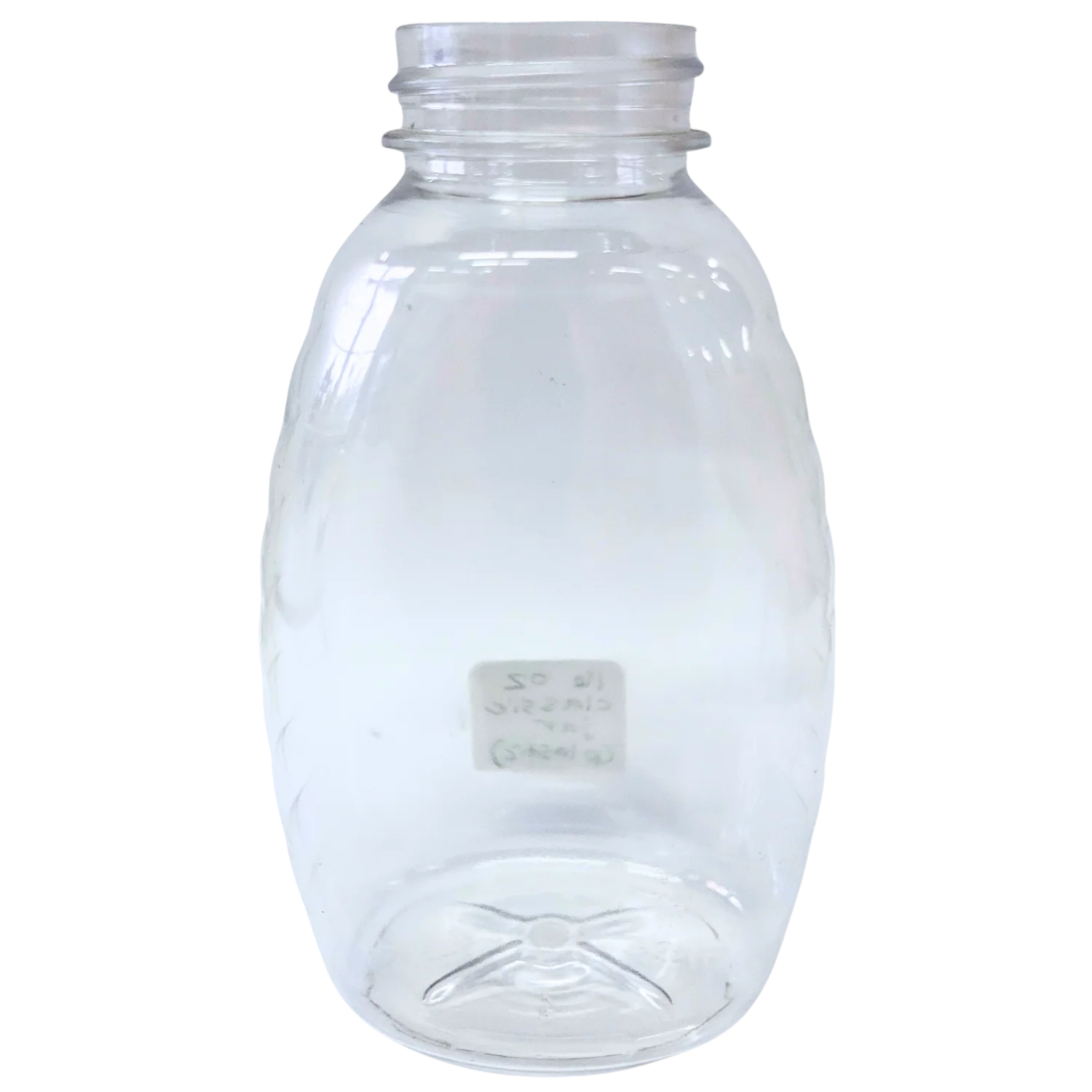 16 oz Plastic Classic Honey Jars - Image 2