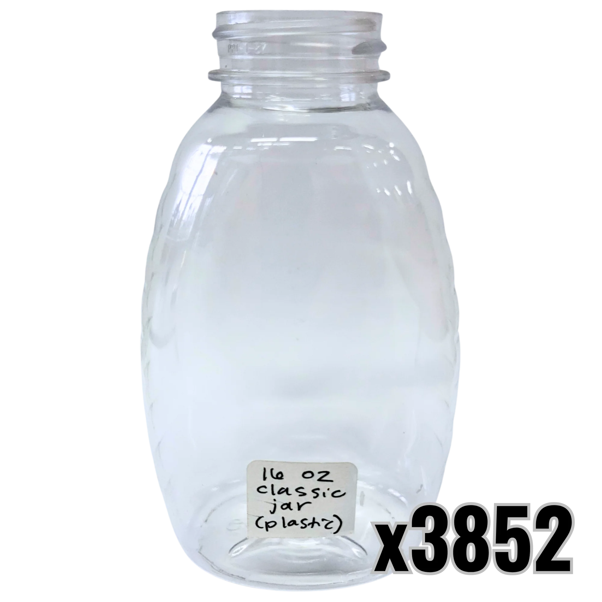 16 oz Plastic Classic Honey Jars - Image 7