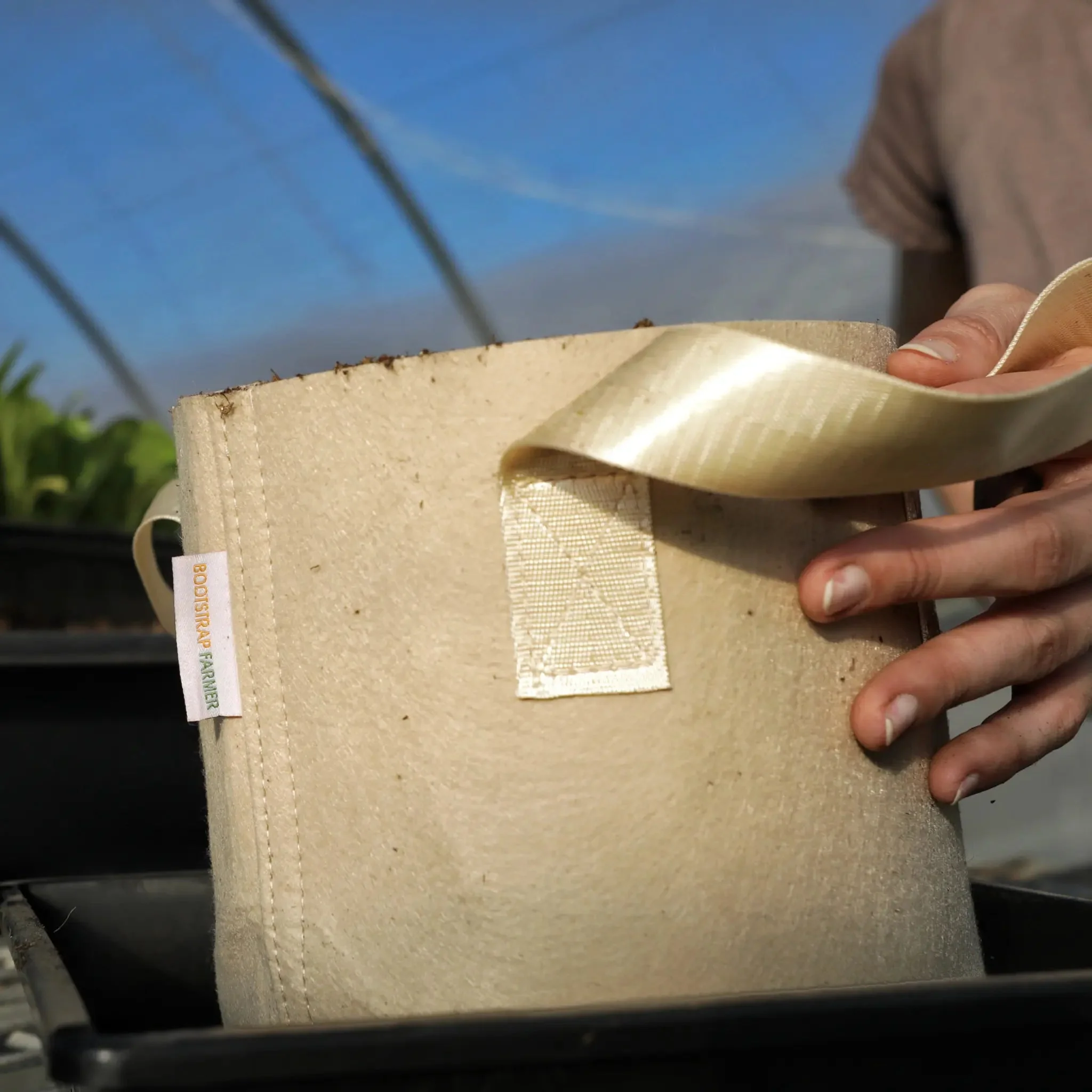 2 Gal Grow Bag - Tan - Image 2