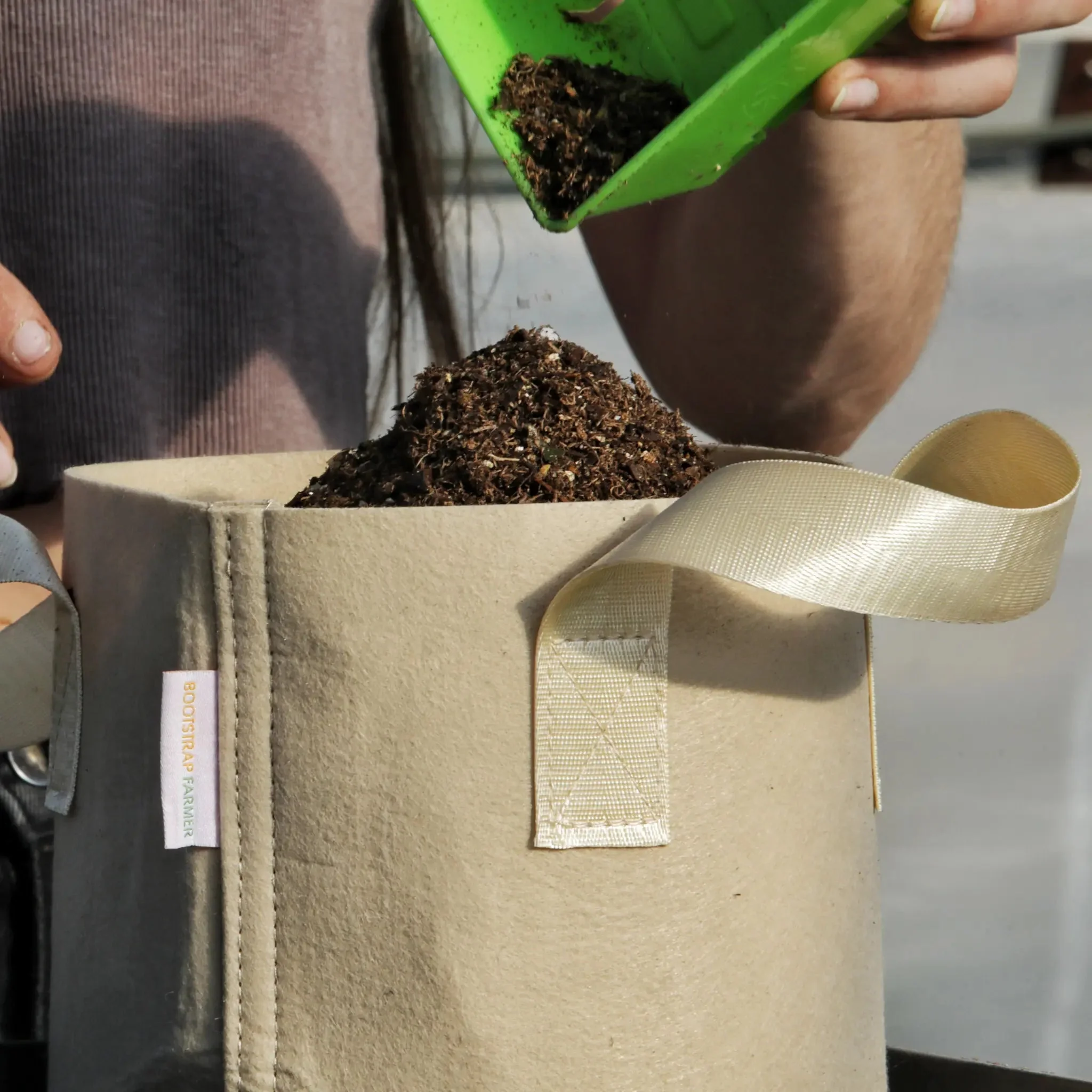 2 Gal Grow Bag - Tan - Image 5