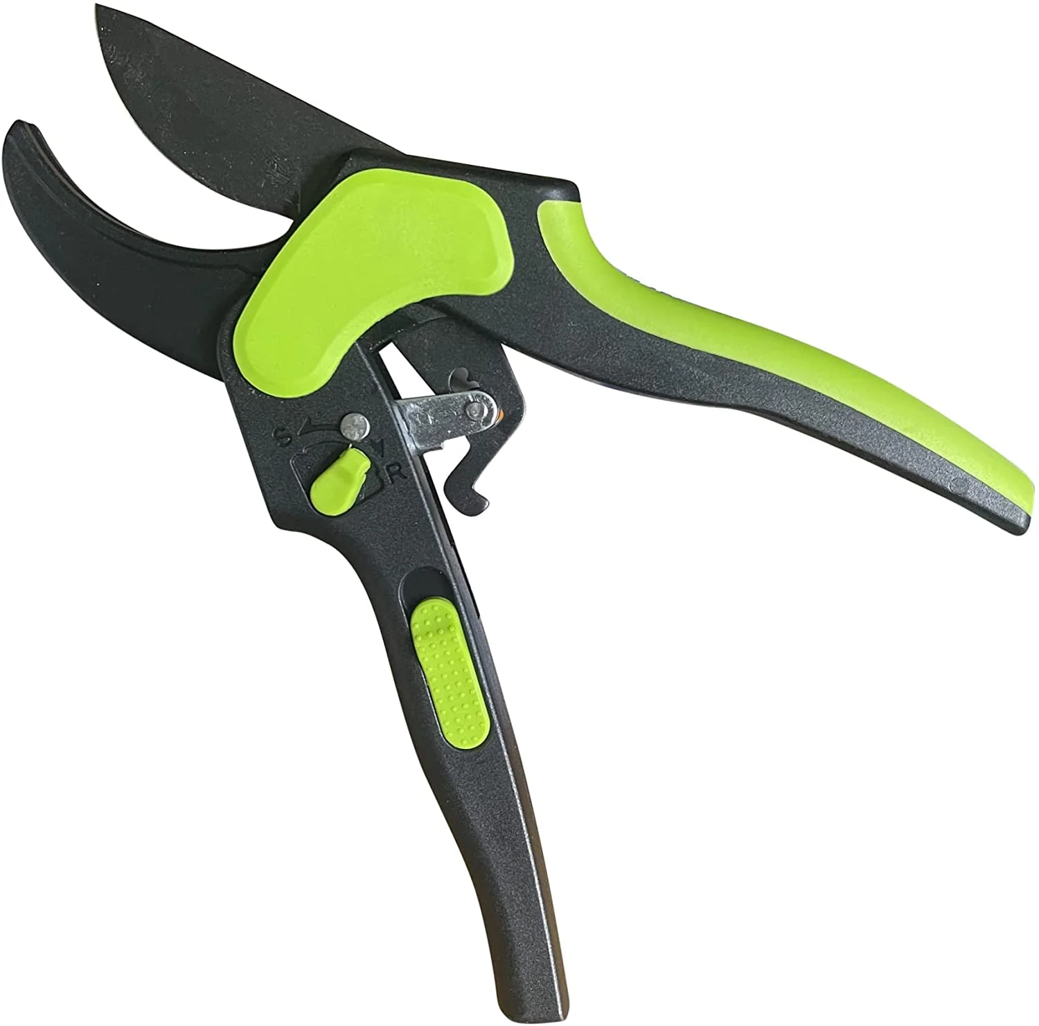 2-in-1 Ratchet Pruning Garden Shears Clippers - Image 3