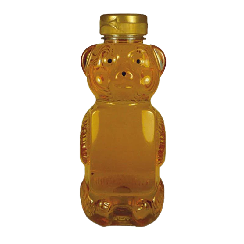 24 oz Plastic Flat Panel Honey Bears - Image 5