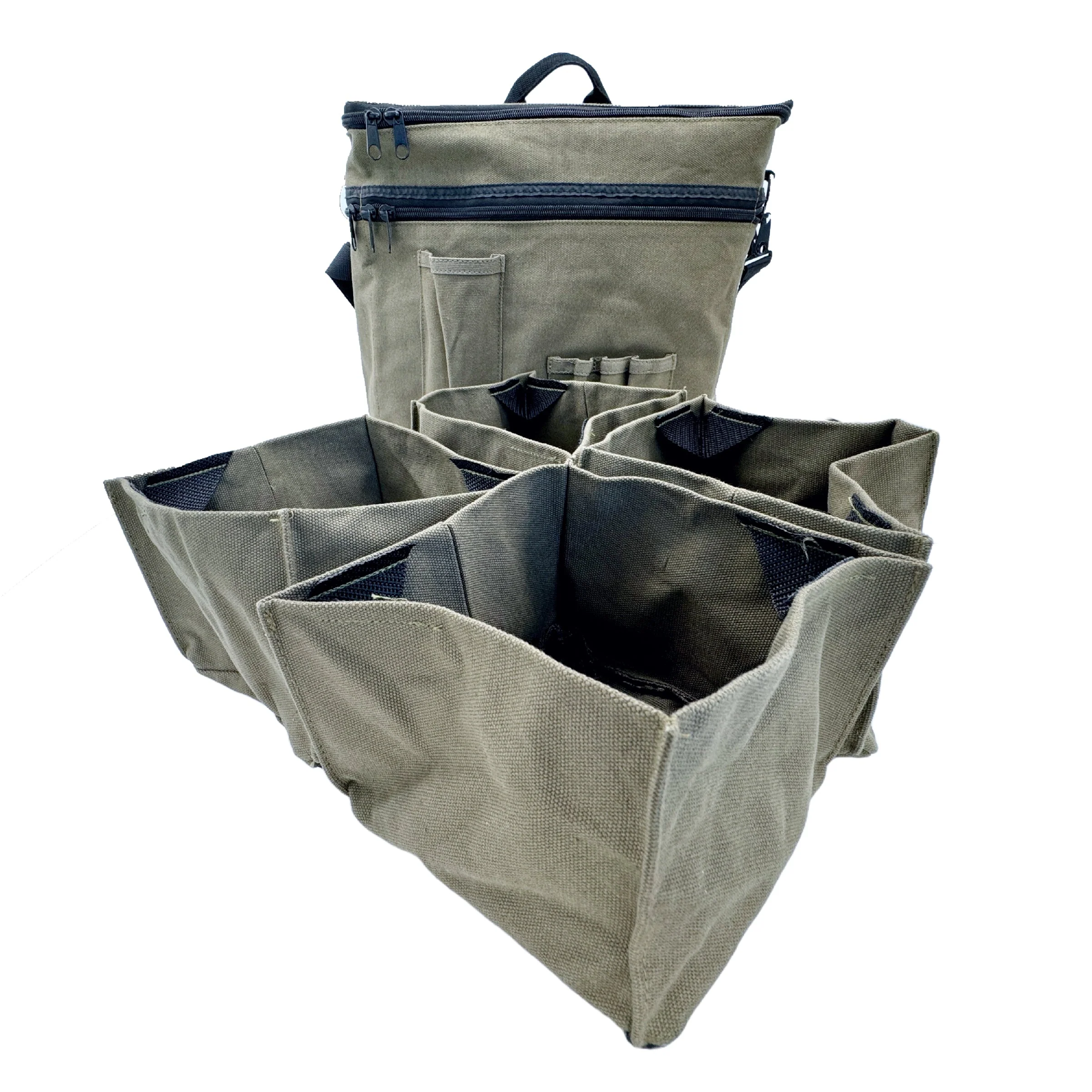 3-IN-1 Garden Harvest Bag, Forage Bag and Canvas Garden Tool Bag & Backpack - Image 5