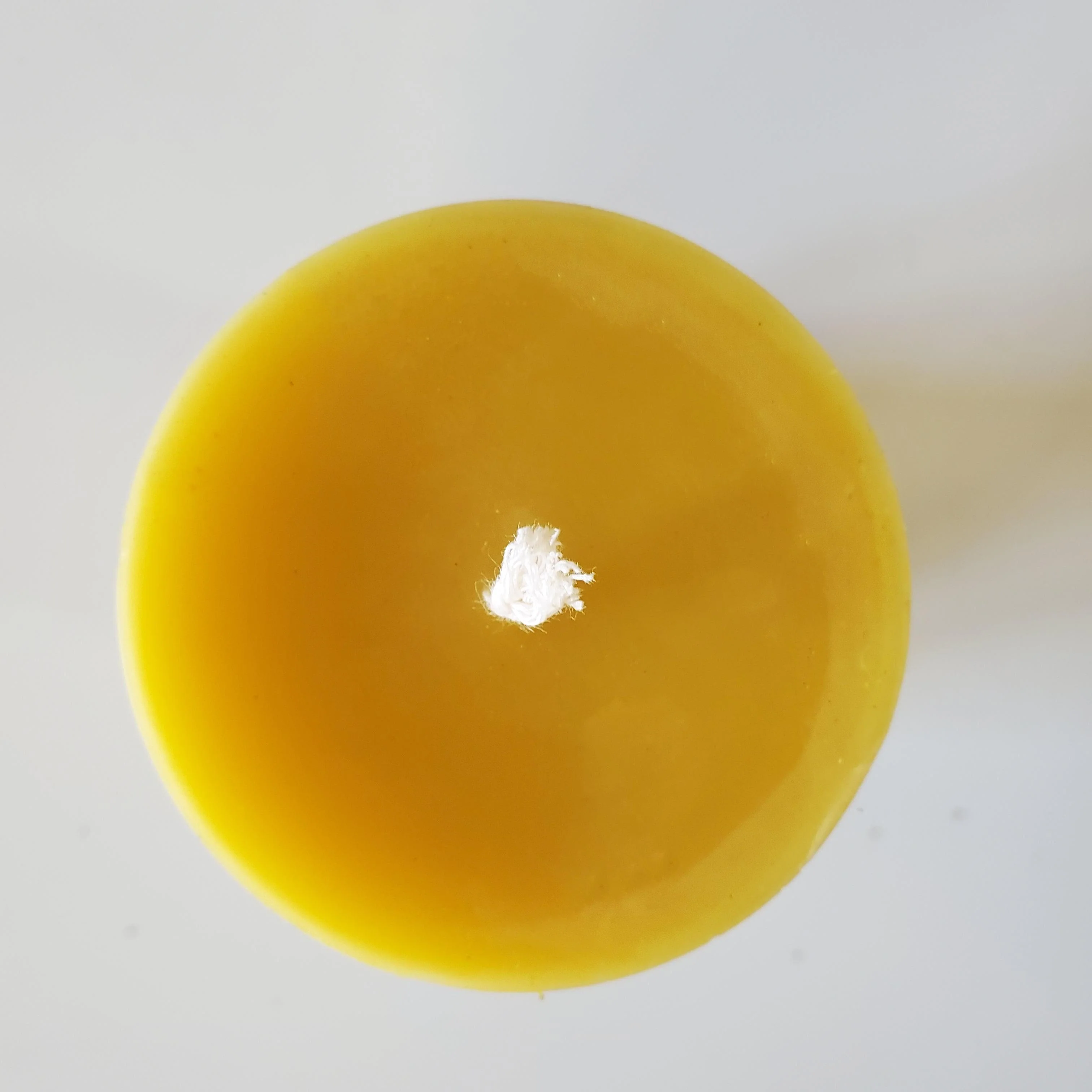 3-Inch Wide Beeswax Pillar Candles - Image 3