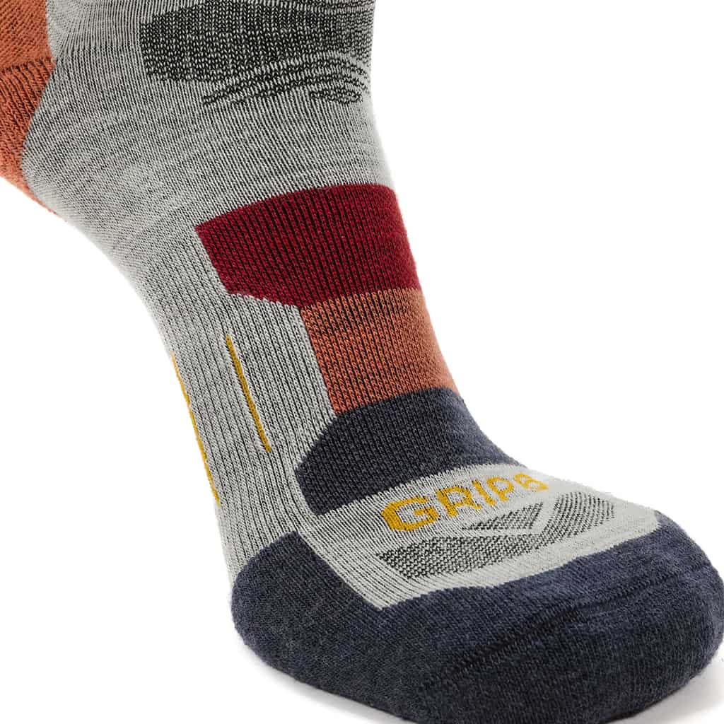 3 Pack Campfire - Hike Crew Lightweight Merino Wool Sock - Image 5