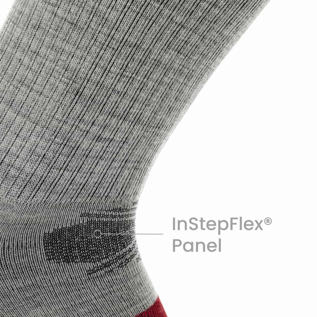 3 Pack Campfire - Hike Crew Lightweight Merino Wool Sock - Image 7