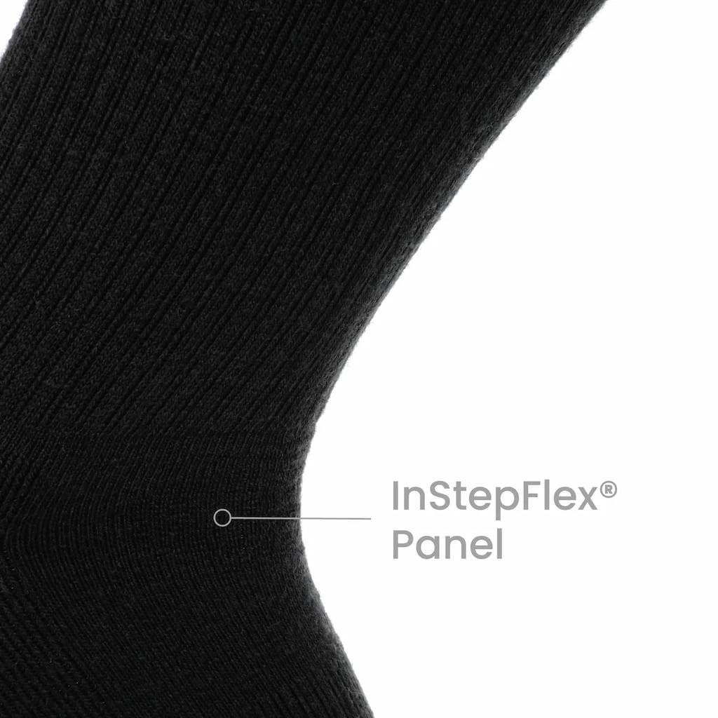 3 Pack Carbon - Casual Crew Midweight Merino Wool Sock - Image 5
