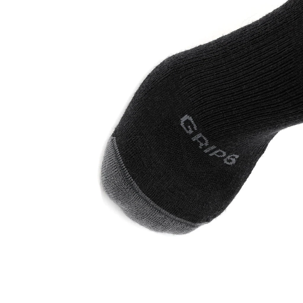 3 Pack Carbon - Casual Crew Midweight Merino Wool Sock - Image 6