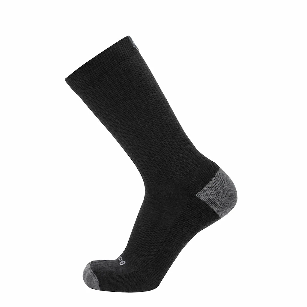 3 Pack Carbon - Casual Crew Midweight Merino Wool Sock - Image 8