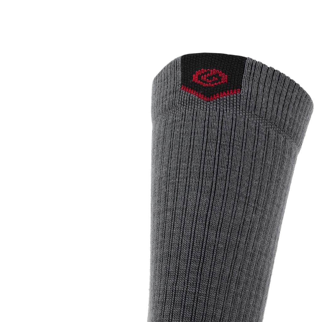 3 Pack Graphite - Hike Crew Midweight Merino Wool Sock - Image 3