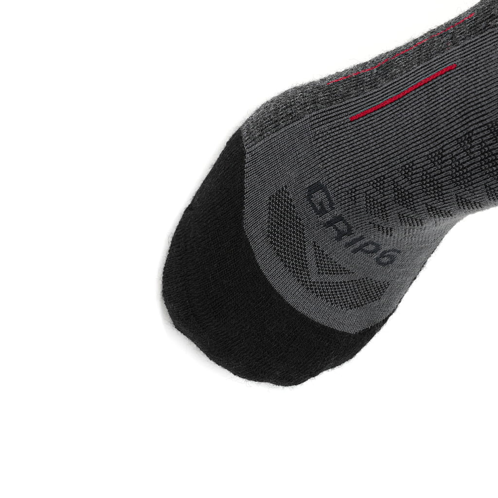 3 Pack Graphite - Hike Crew Midweight Merino Wool Sock - Image 6