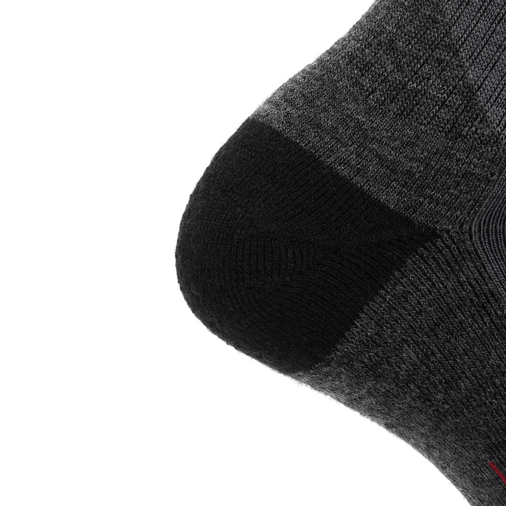 3 Pack Graphite - Hike Crew Midweight Merino Wool Sock - Image 7