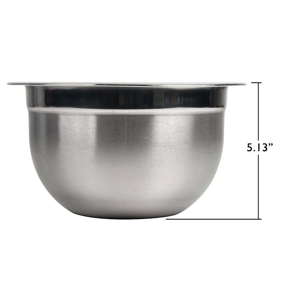 3 QT Stainless Steel German Bowl - Image 6