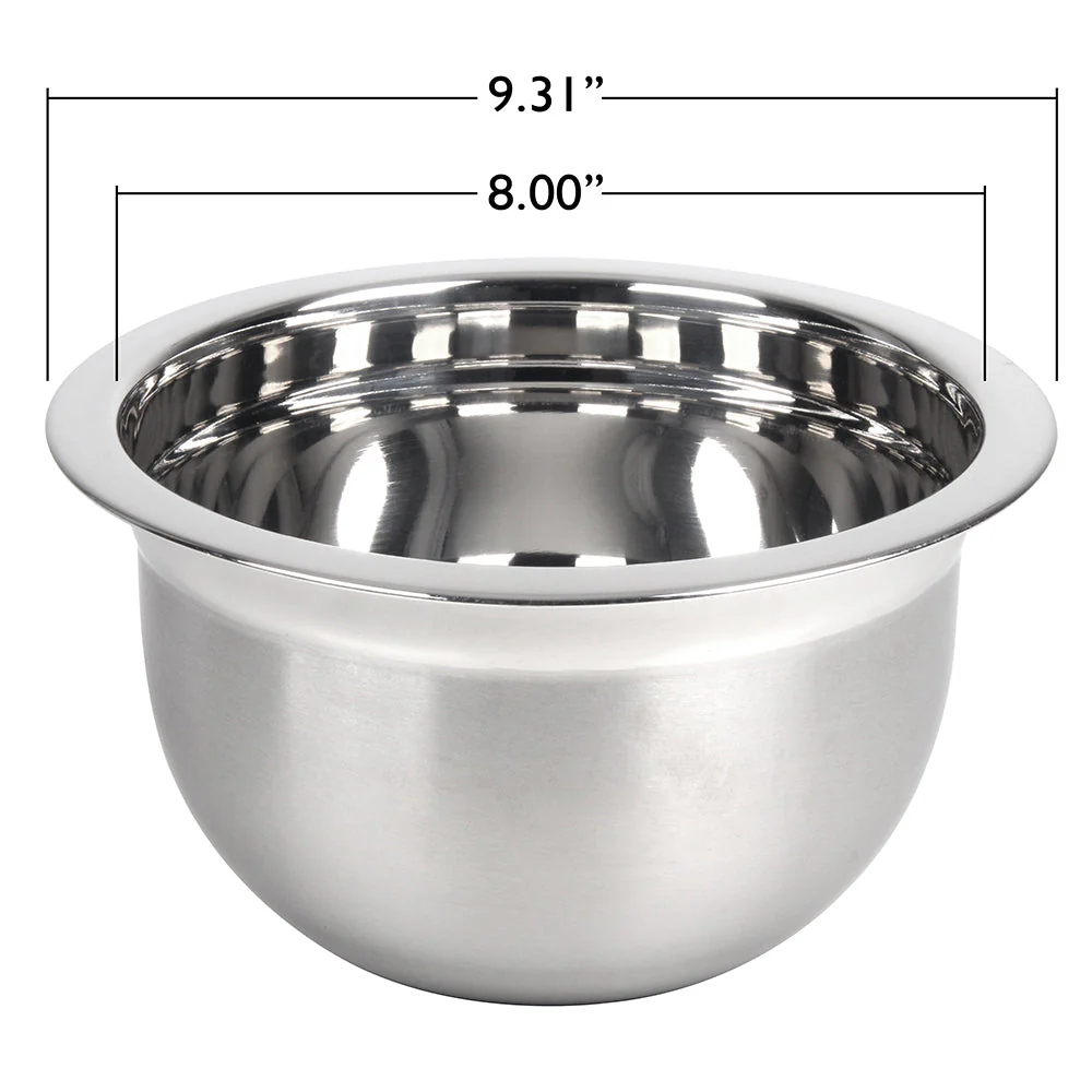 3 QT Stainless Steel German Bowl - Image 7