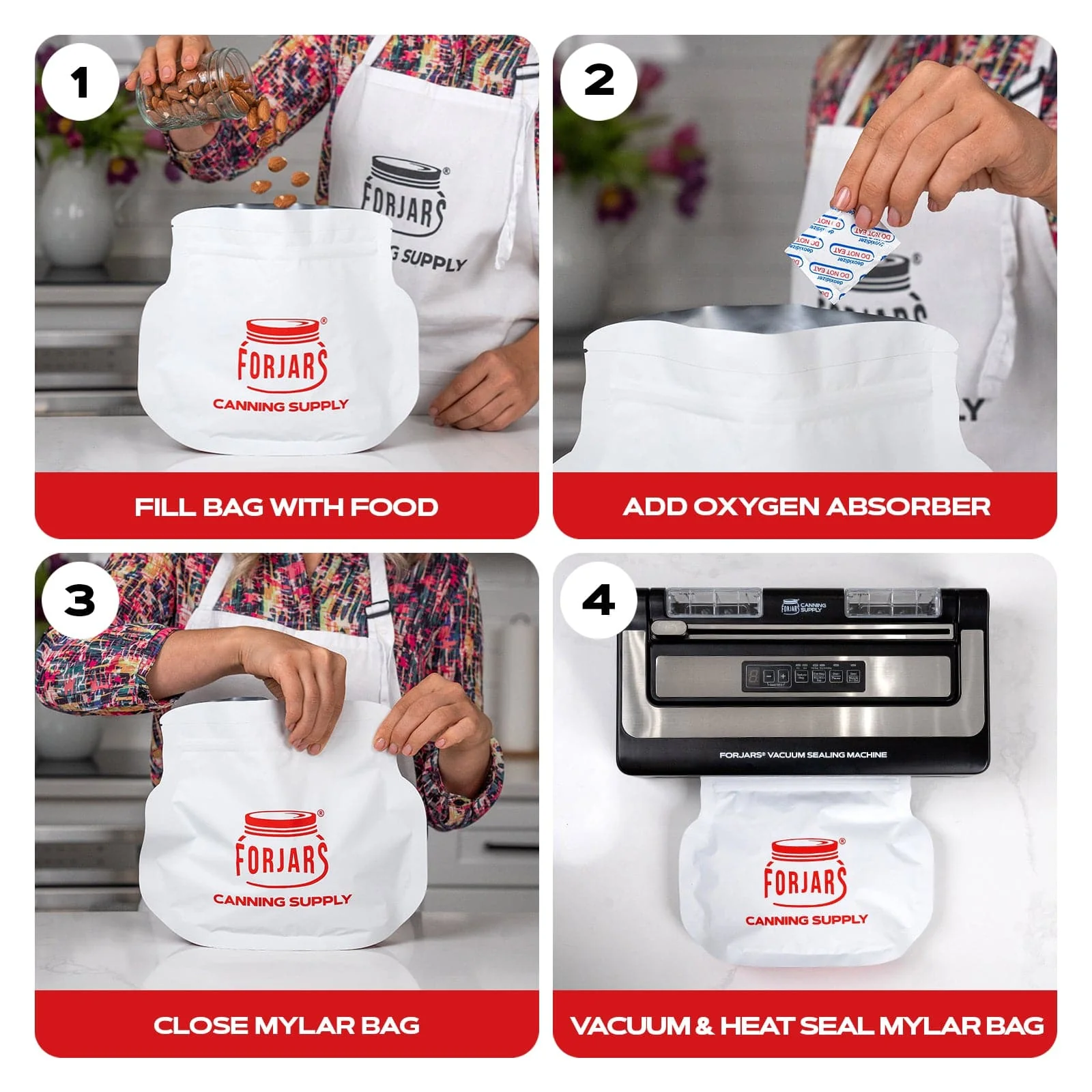 30 count 1 Gallon Mylar Bags - Image 6