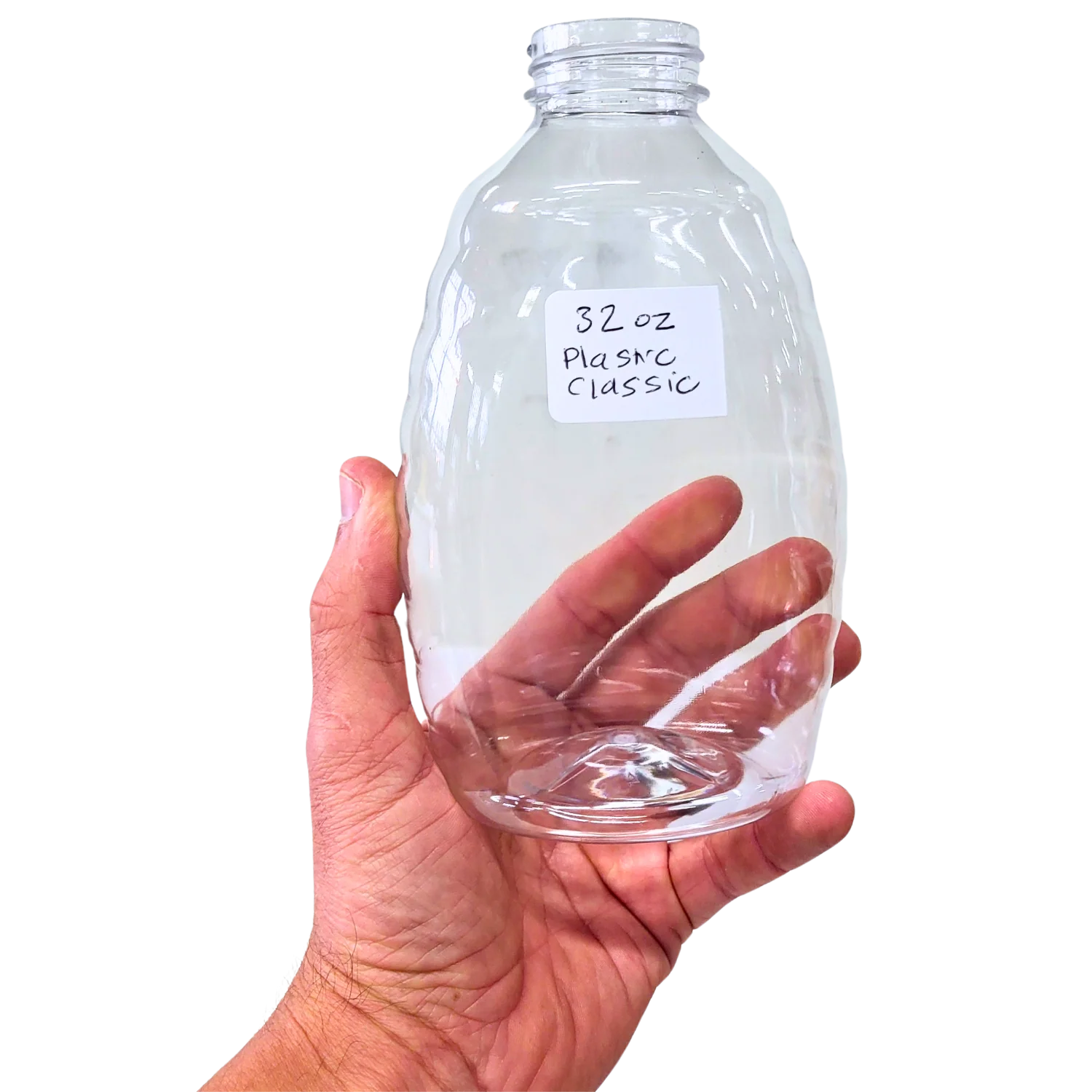 32 oz Plastic Classic Honey Jars - Image 3
