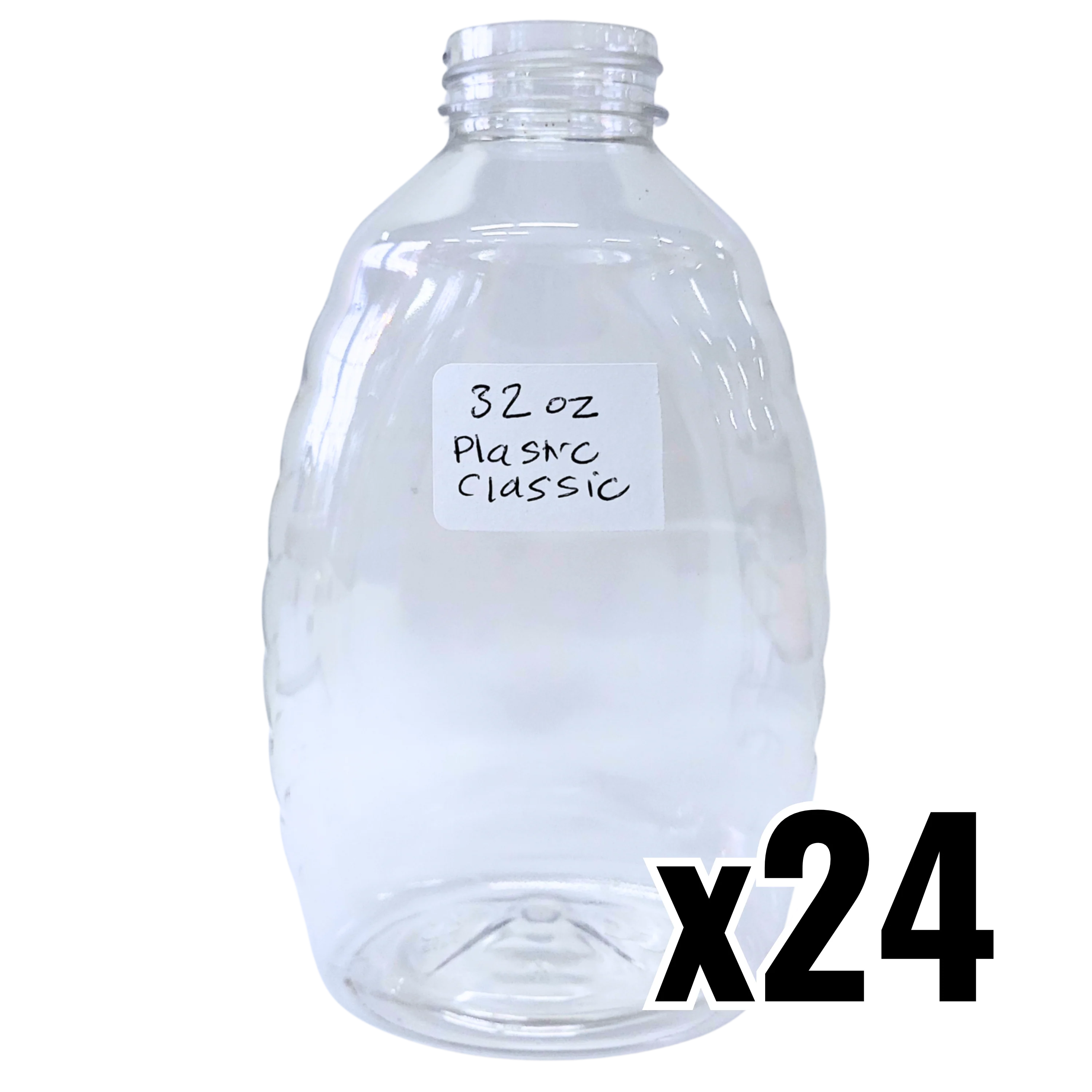 32 oz Plastic Classic Honey Jars - Image 5