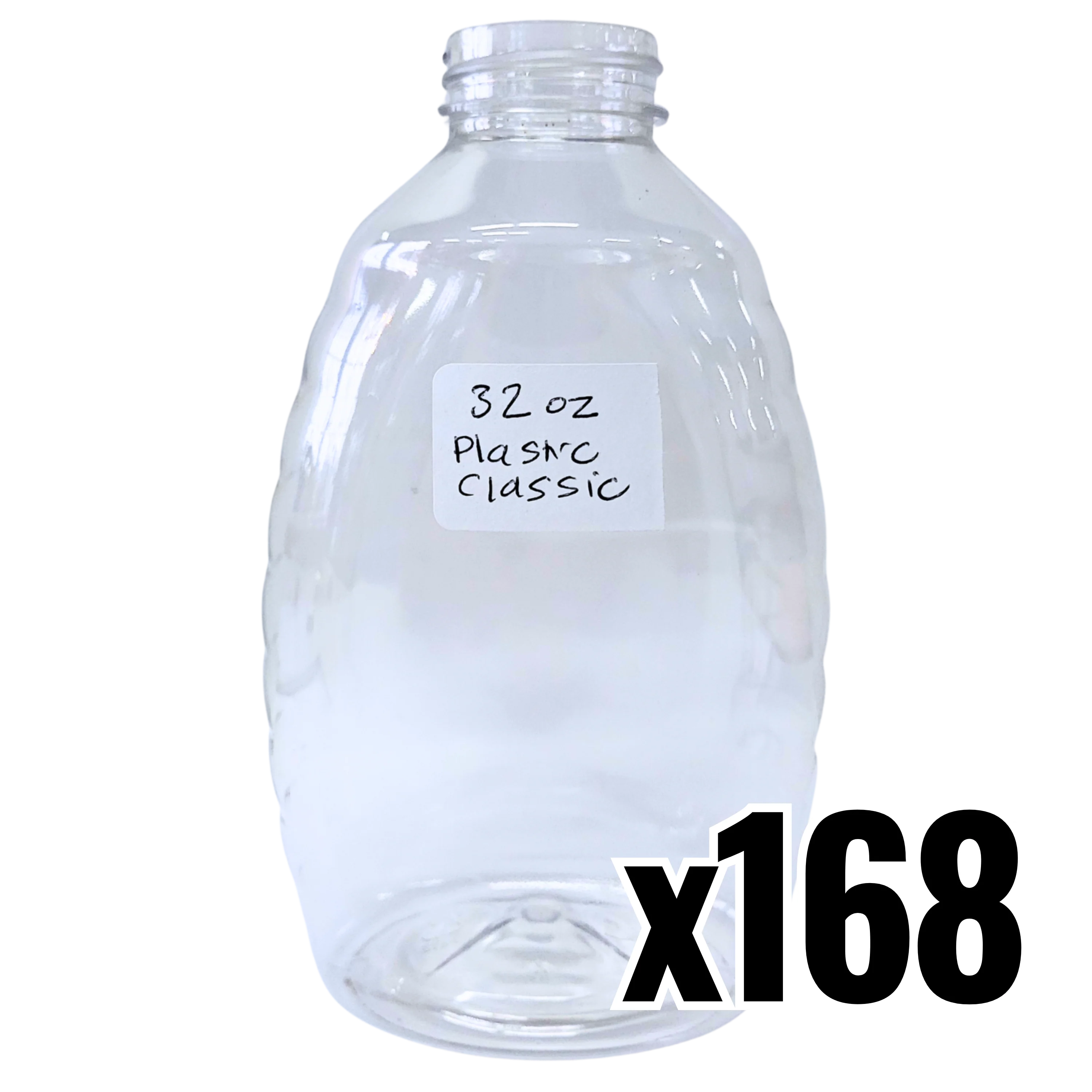 32 oz Plastic Classic Honey Jars - Image 6