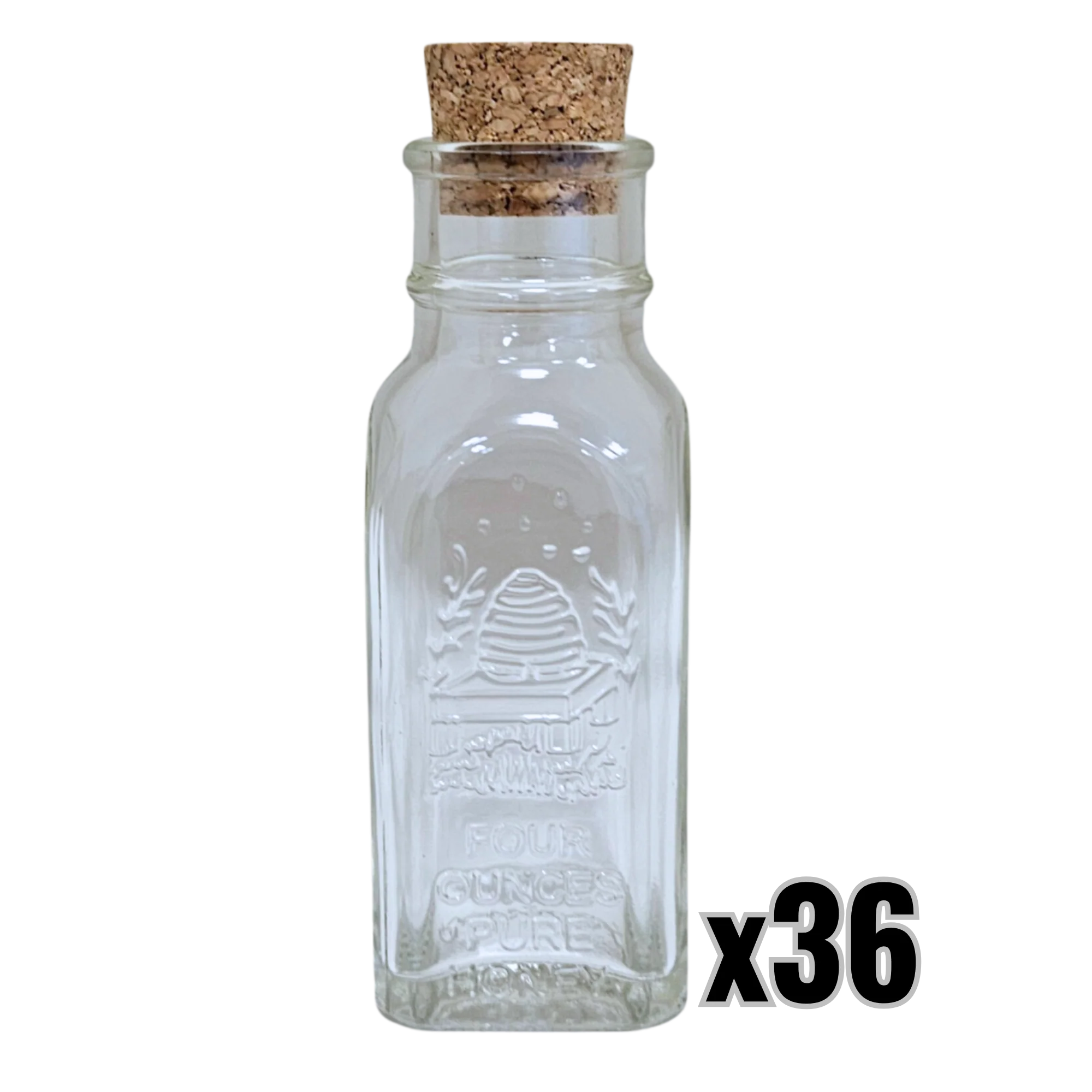 4 oz Glass Muth Jars w/ Corks - Image 2