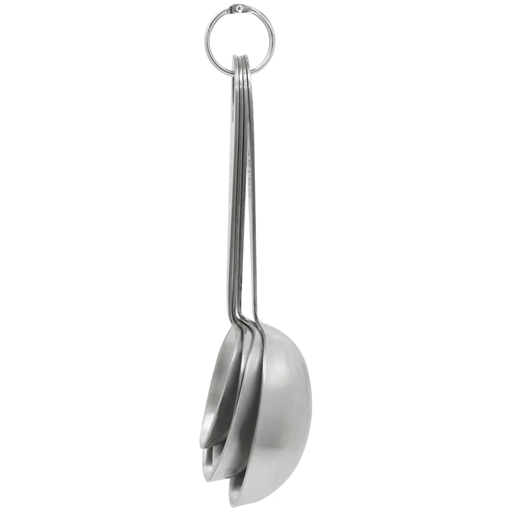 4-Pc Stainless Steel Measuring Scoop Set - Image 2