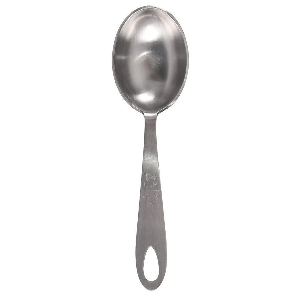 4-Pc Stainless Steel Measuring Scoop Set - Image 4