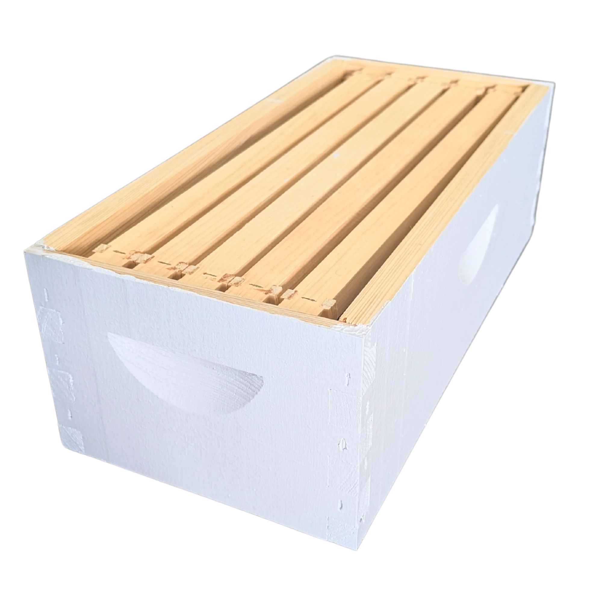 5-Frame Complete, Medium 6 5/8-inch Box with Frames and Foundation - Image 21