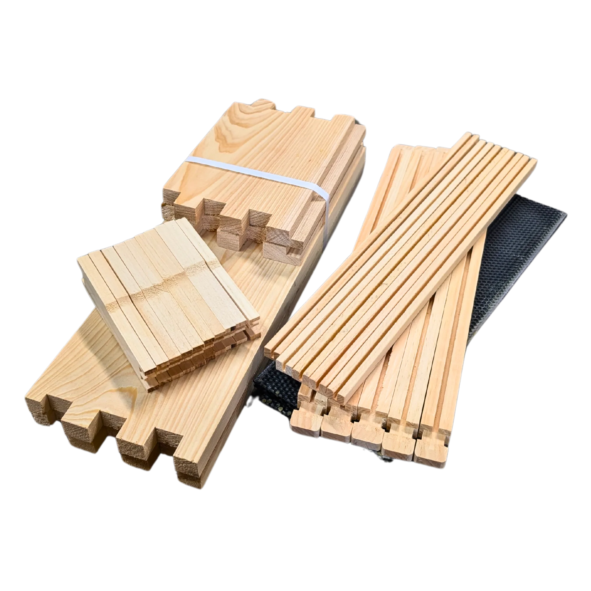 5-Frame Complete, Medium 6 5/8-inch Box with Frames and Foundation - Image 23