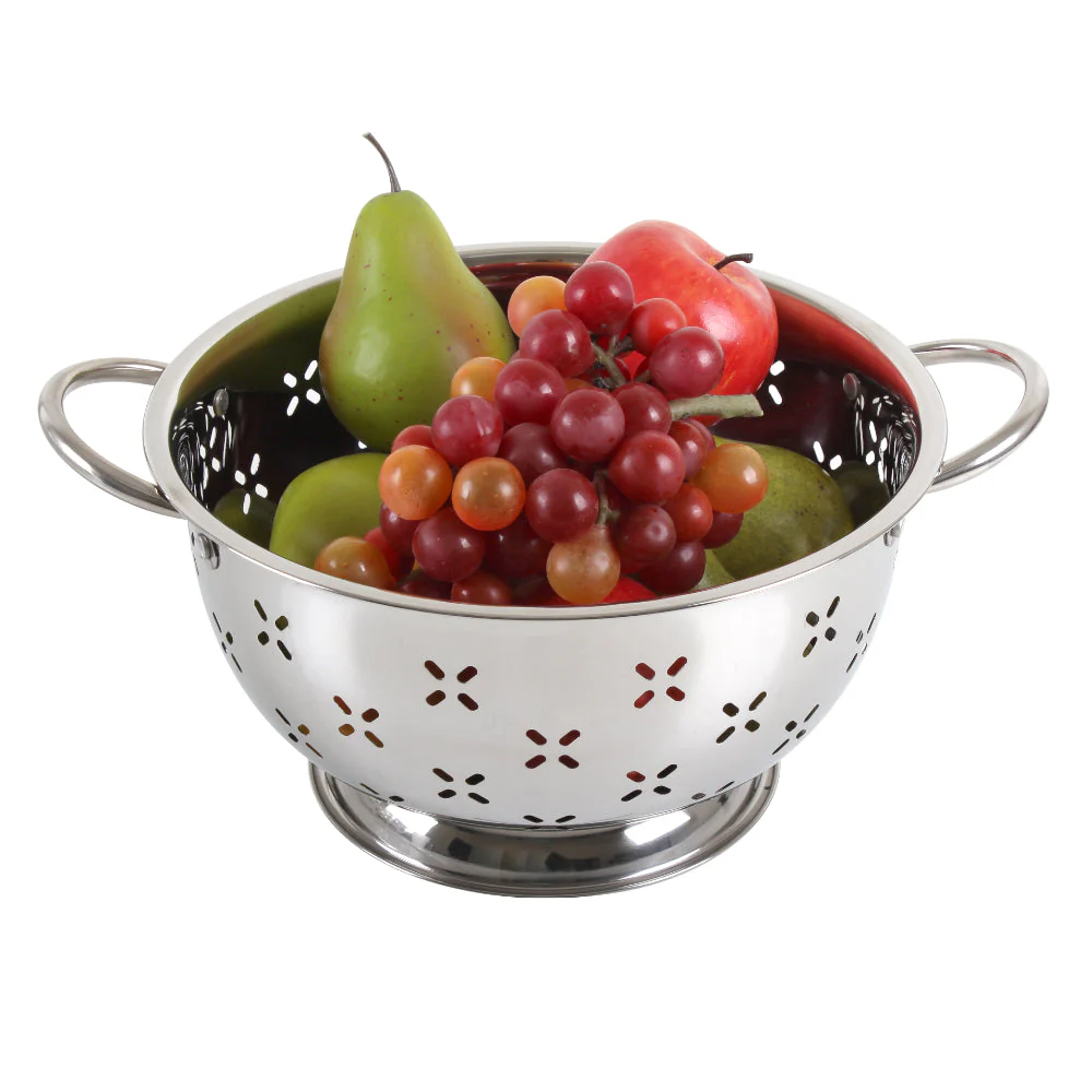 5 Qt. Stainless Steel Colander - Image 2