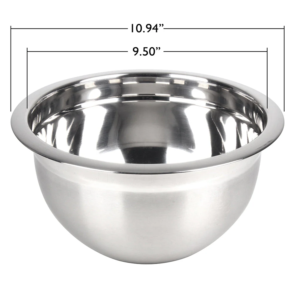 5 Qt Stainless Steel German Bowl - Image 7