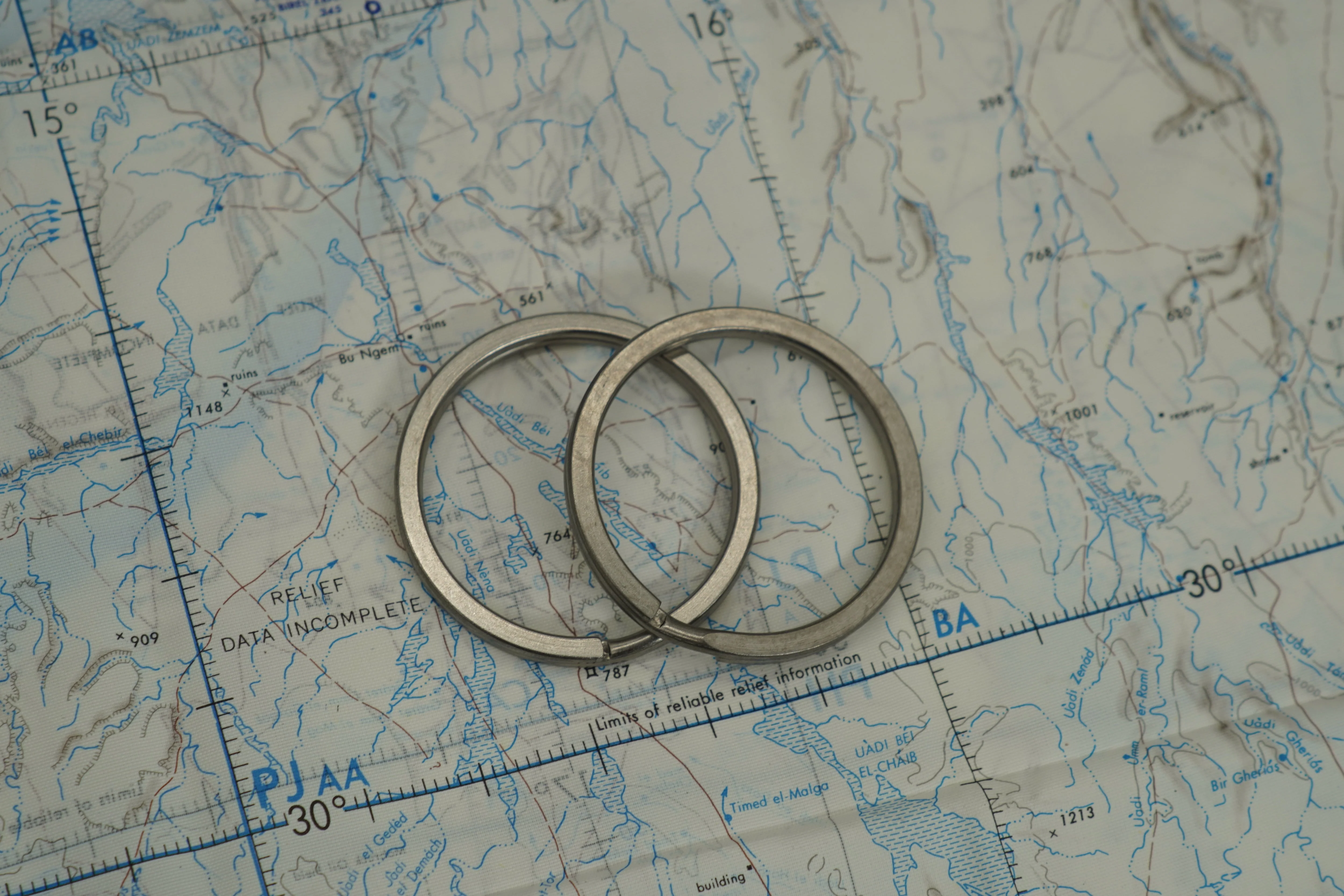 50mm Ti Split Rings ( 2 Pack ) - Image 4