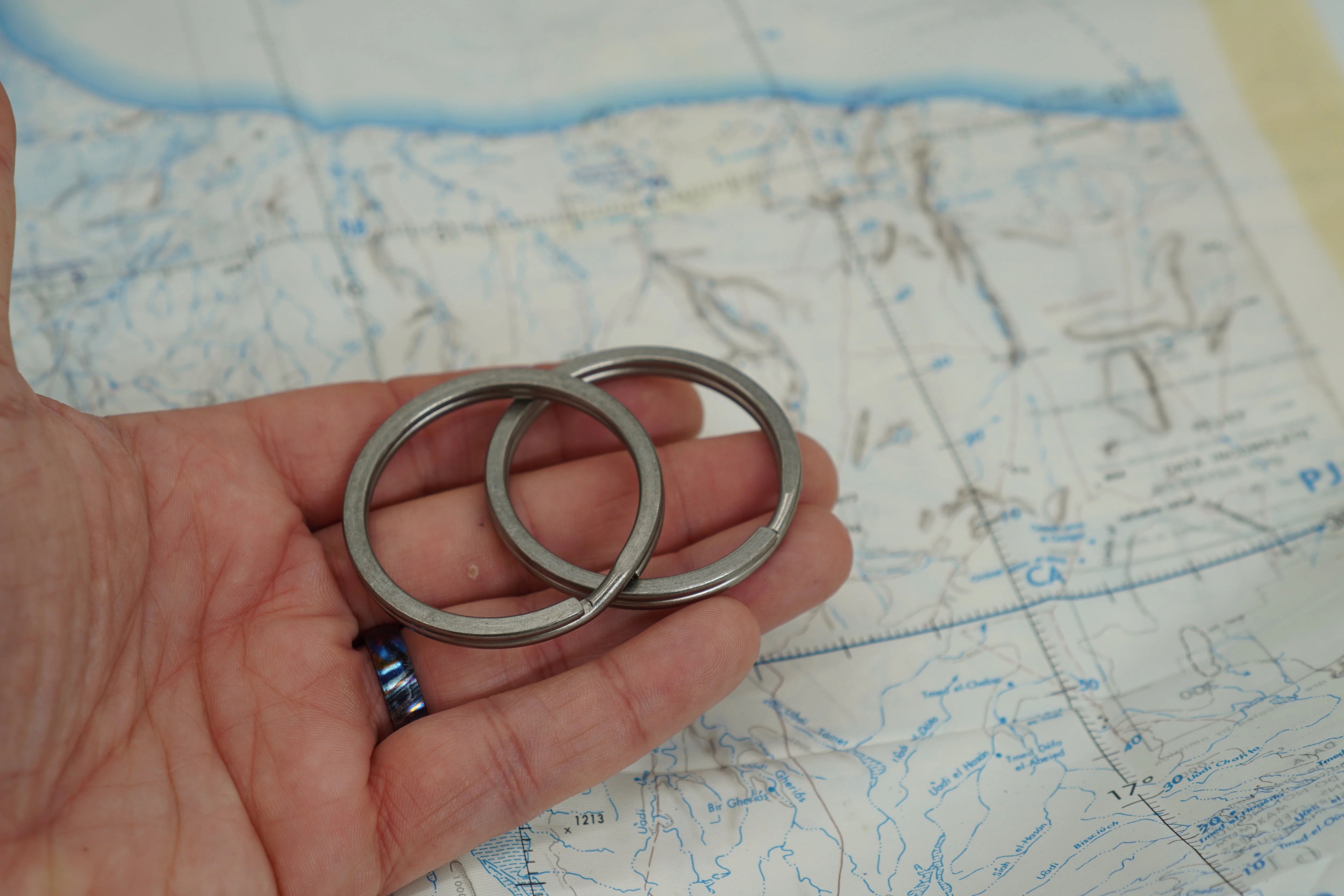 50mm Ti Split Rings ( 2 Pack ) - Image 6