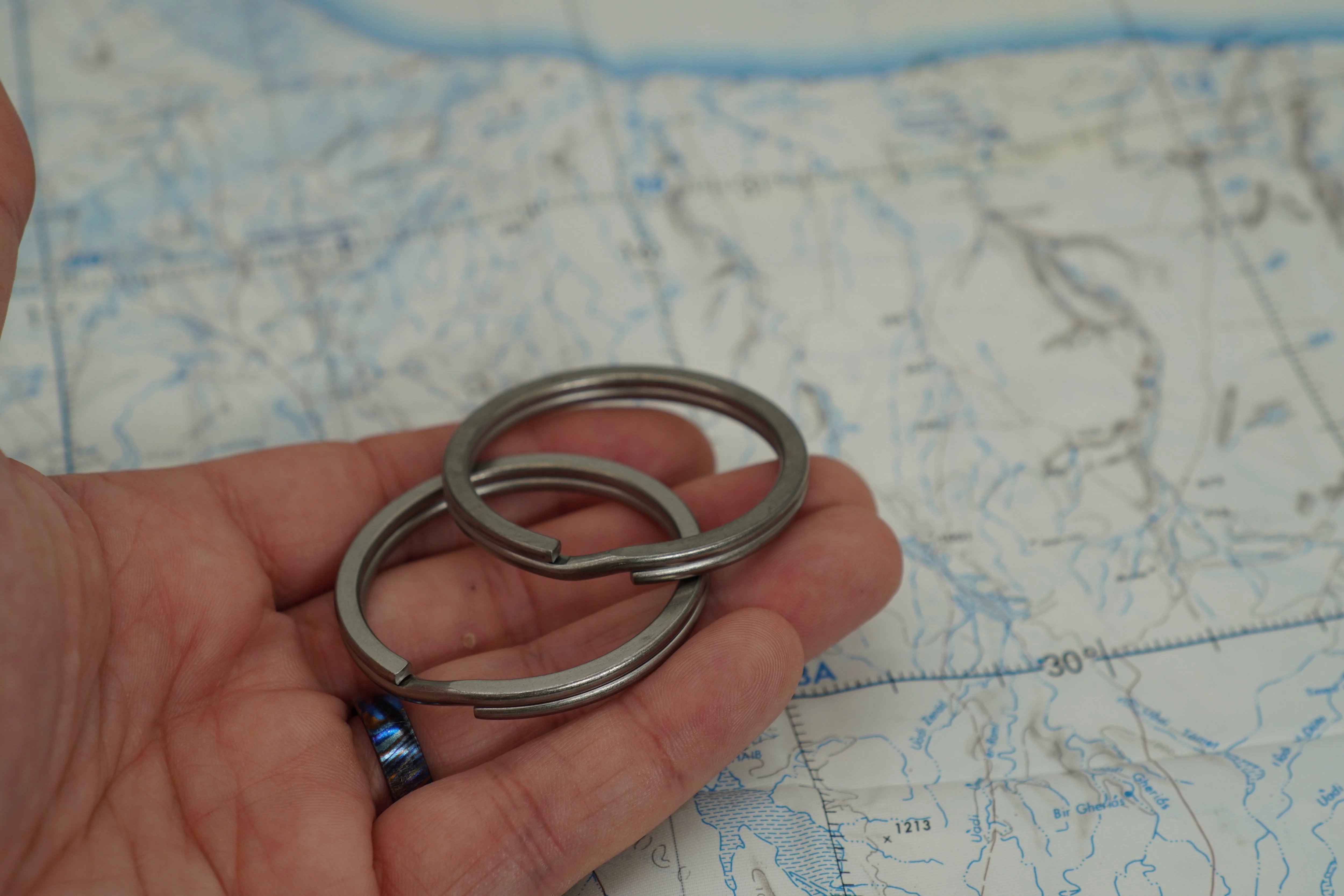 50mm Ti Split Rings ( 2 Pack ) - Image 8